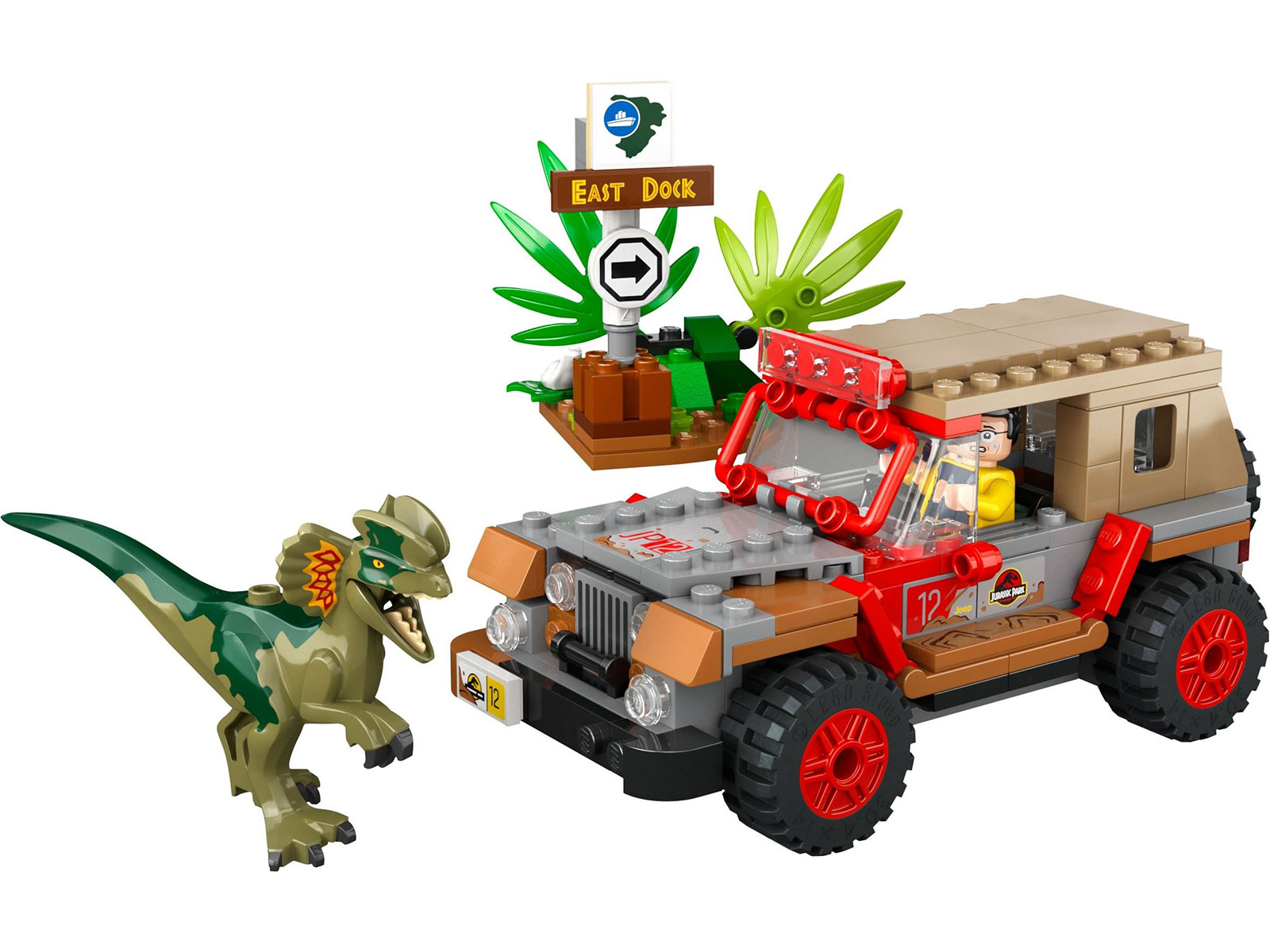 LEGO® Jurassic World 76958 - Hinterhalt des Dilophosaurus