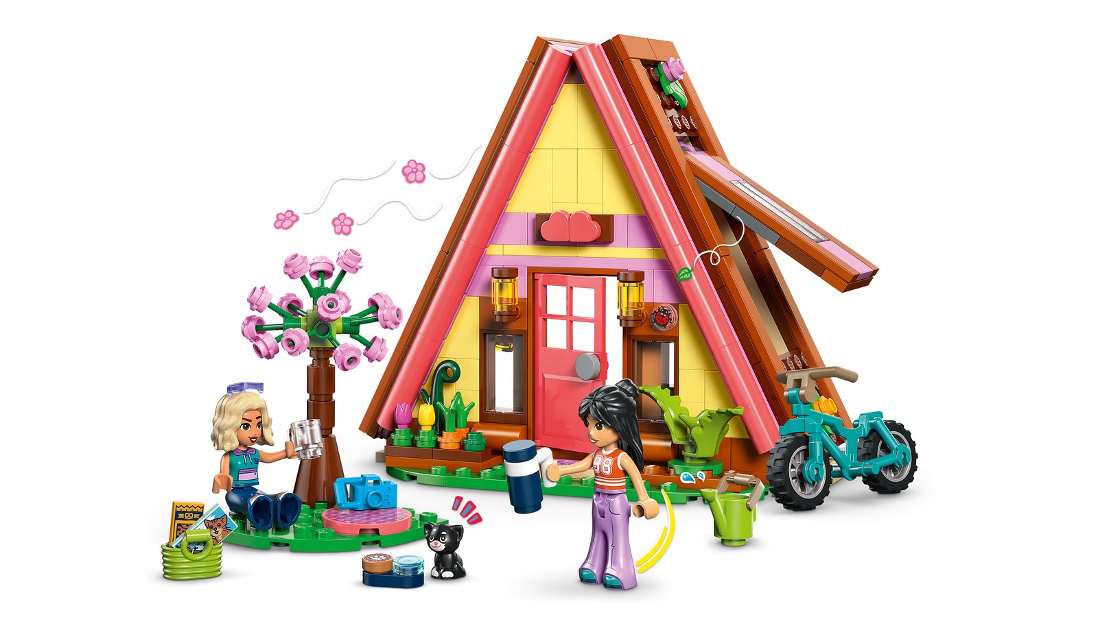 LEGO 42682 LEGO® Friends – 42682 - Glampinghütte in freier Natur – Primäres Produktbild