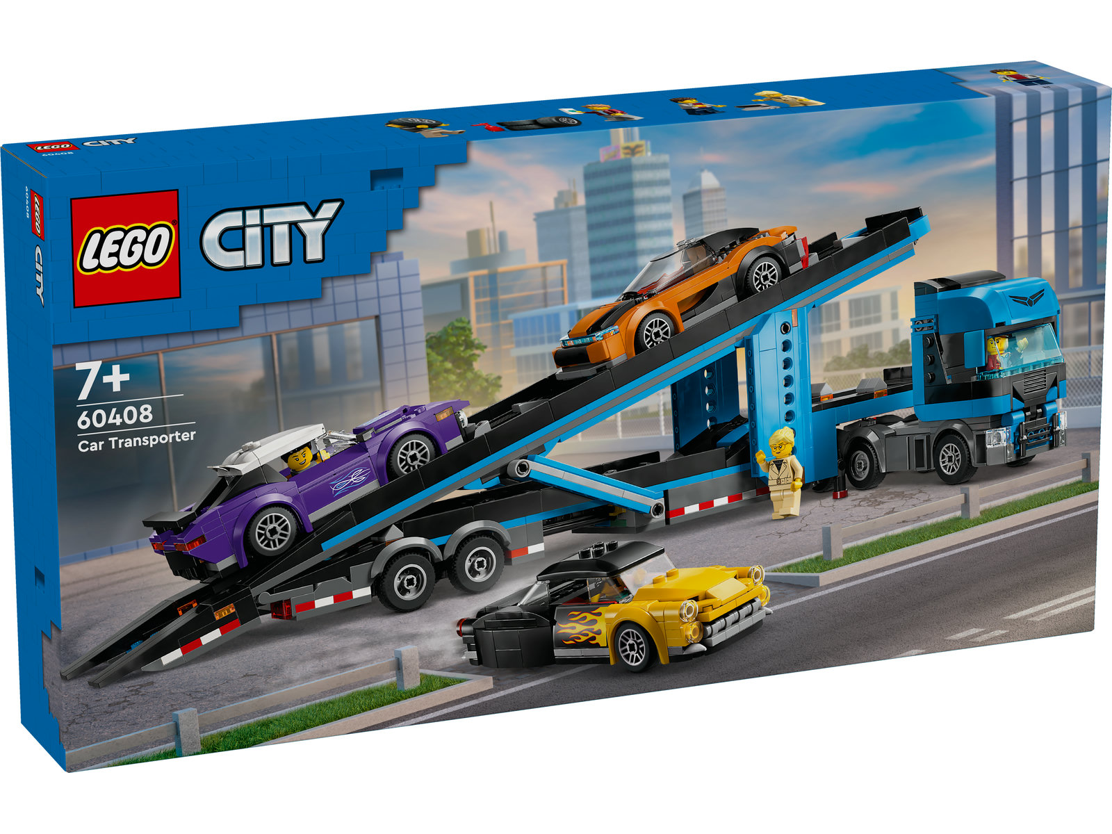 LEGO® City 60408 - Autotransporter mit Sportwagen