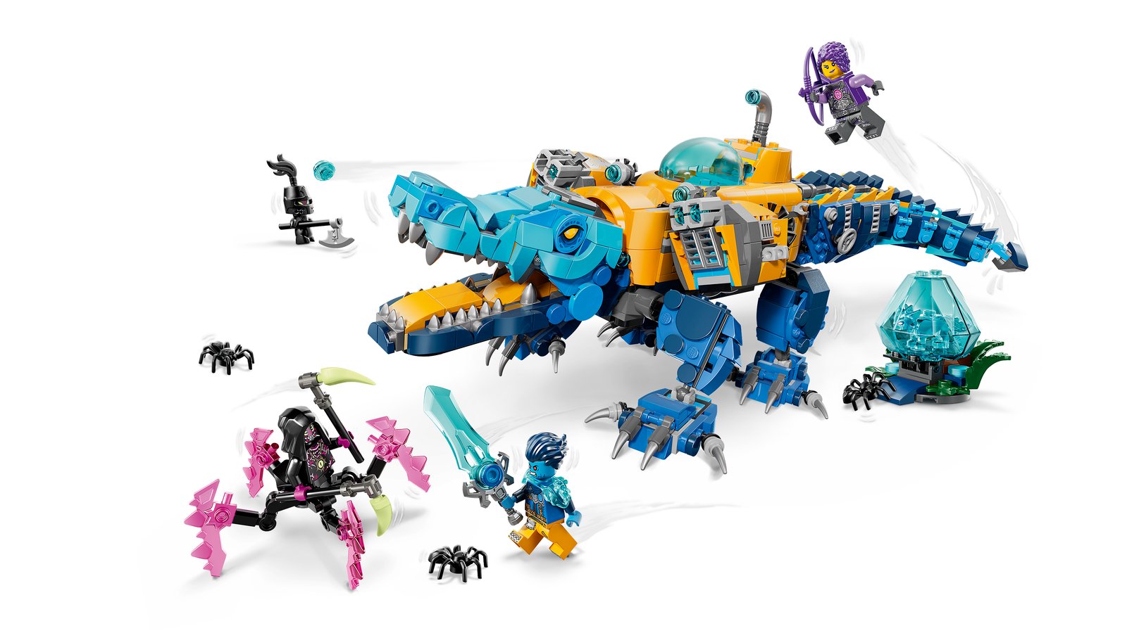 LEGO 71512 LEGO® DREAMZzz 71512 - Krokodil-U-Boot – Primaeres Produktbild