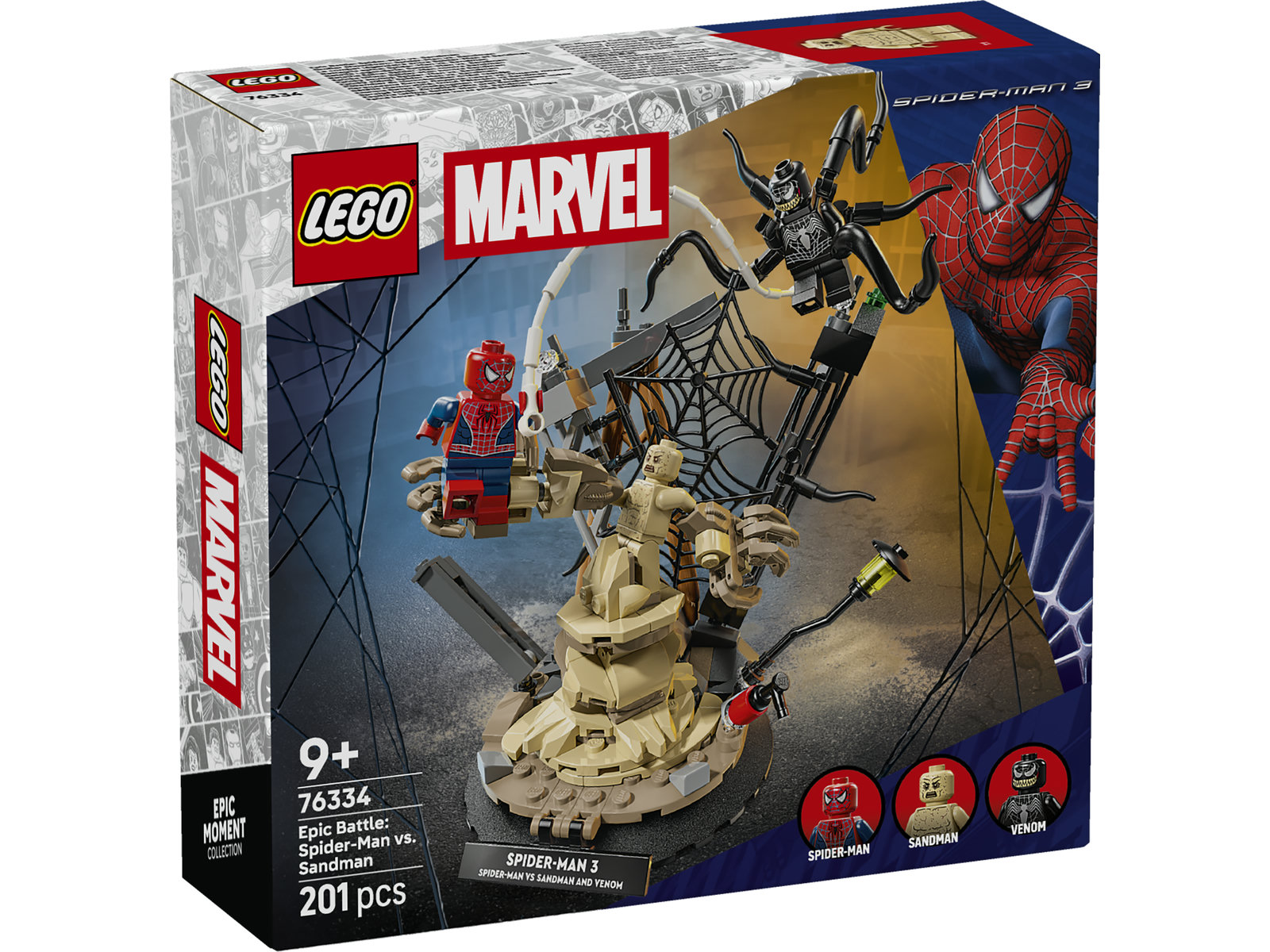 LEGO® Super Heroes Marvel 76334 - Großer Showdown: Spider-Man vs. Sandman
