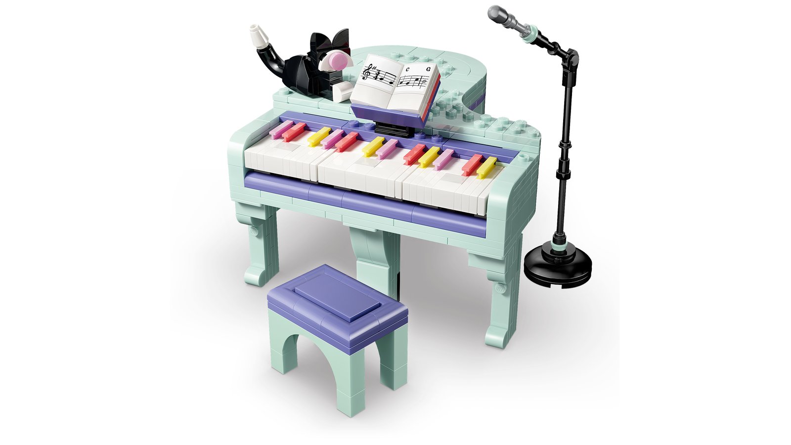 LEGO 31392 LEGO® Creator 31392 - Deko-Klavier mit Katze – Detailansicht 6