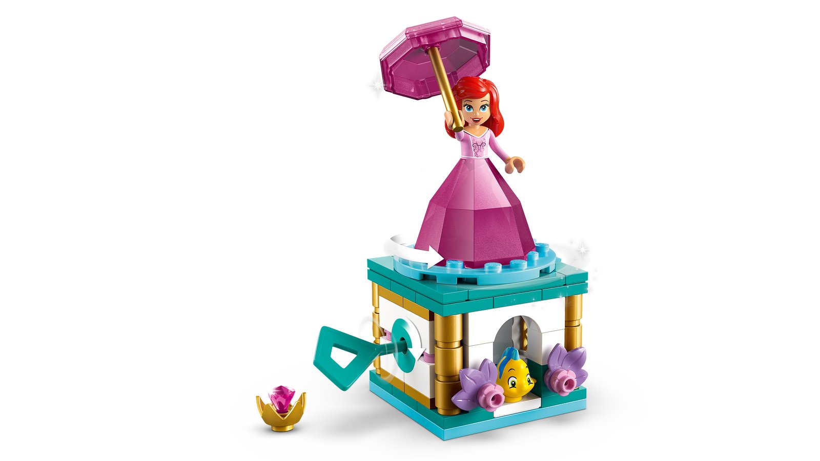 LEGO 43259 LEGO® Disney Princess 43259 - Arielle Spieluhr – Primaeres Produktbild