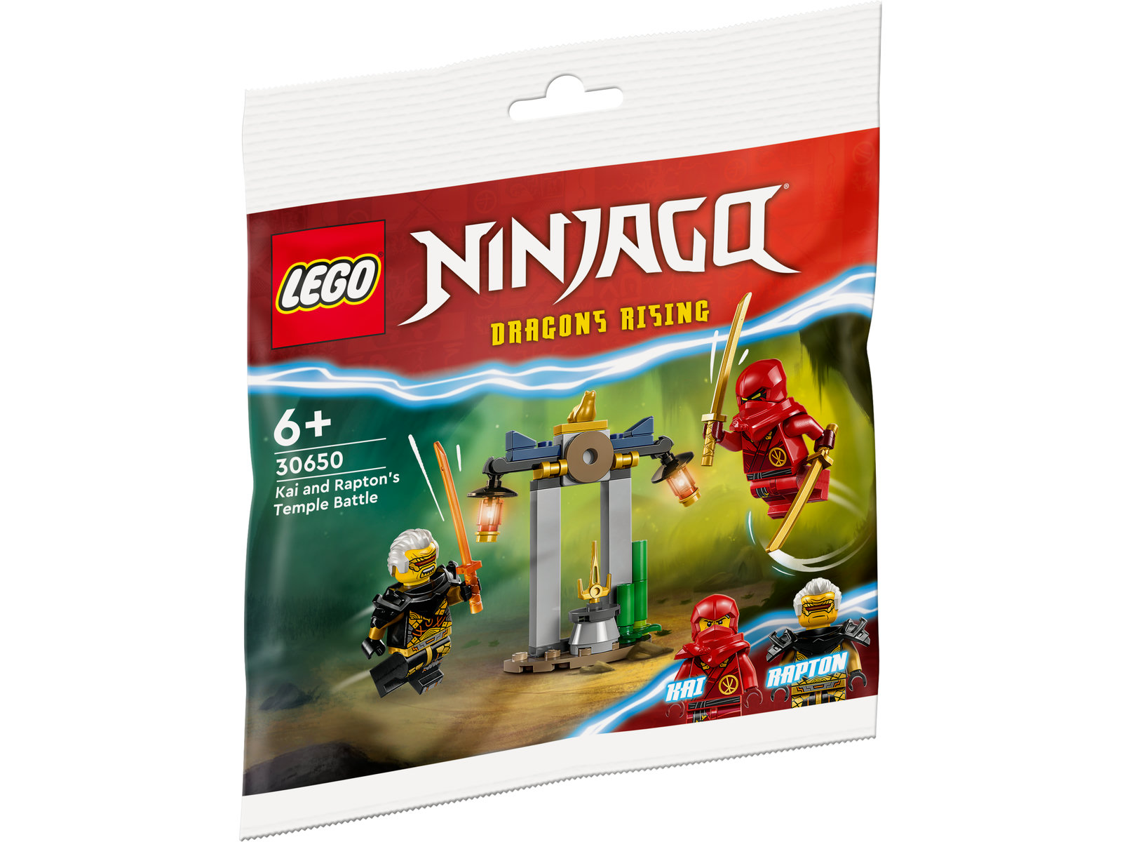 LEGO® Ninjago 30650 - Kais und Raptons Duell im Tempel