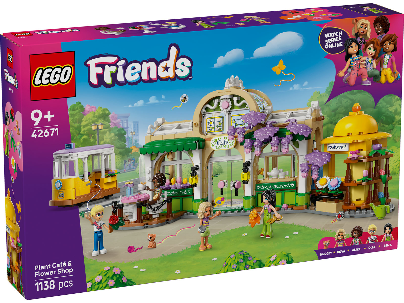 LEGO® Friends 42671 - Pflanzencafé und Blumenkiosk LEGO® Friends 42671 - Pflanzencafé und Blumenkiosk