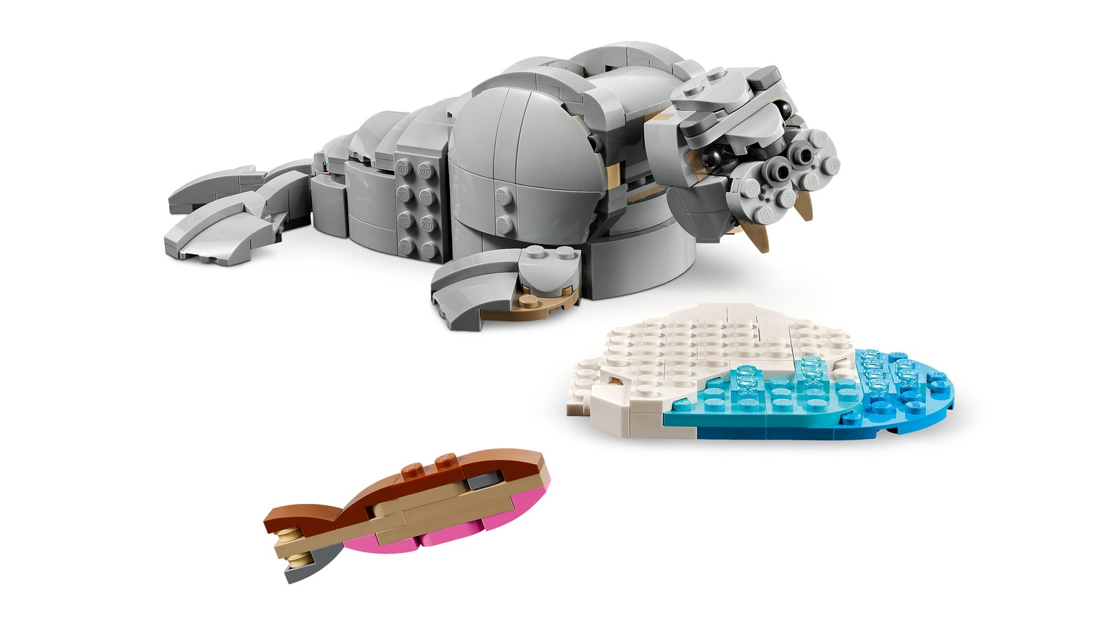 LEGO 31171 LEGO® Creator 31171 - Wilde Tiere: Prächtiges Nashorn mit Vögeln – Detailansicht 4