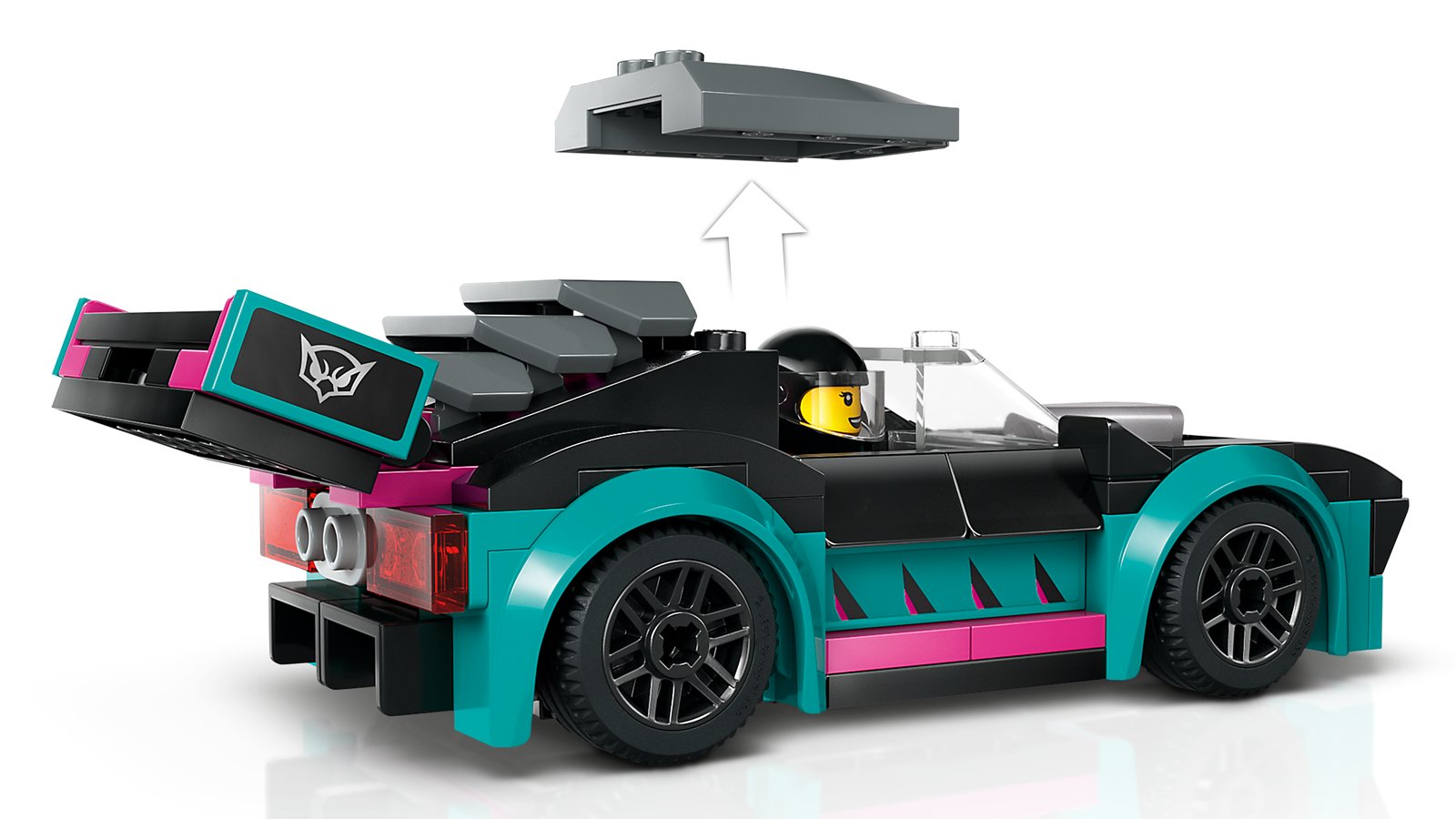 LEGO 60406 LEGO® City 60406 - Autotransporter mit Rennwagen – Detailansicht 3