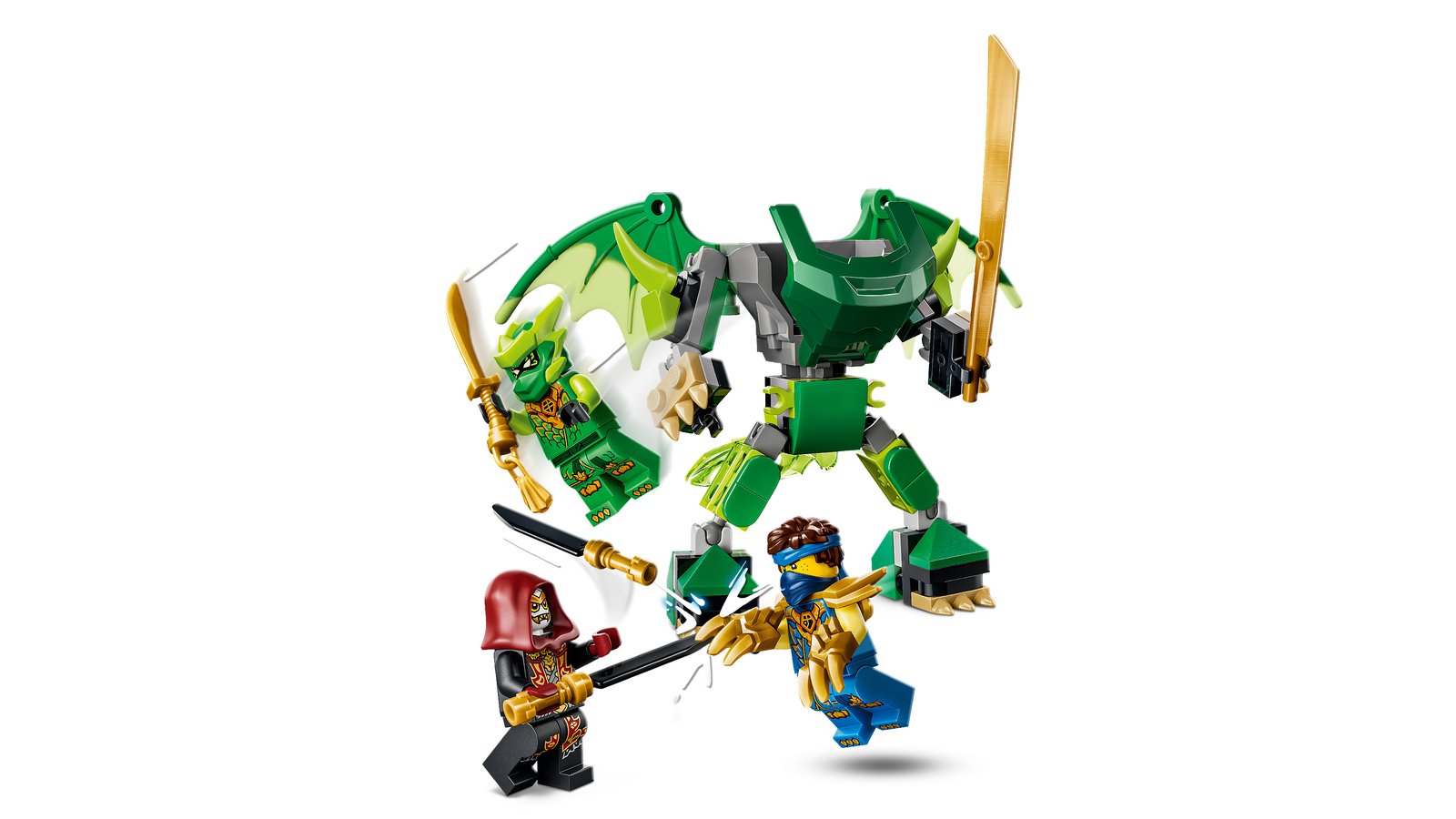 LEGO 71862 LEGO® NINJAGO® 71862 - Lloyds Drachen-Mech Battle Set – Detailansicht 1