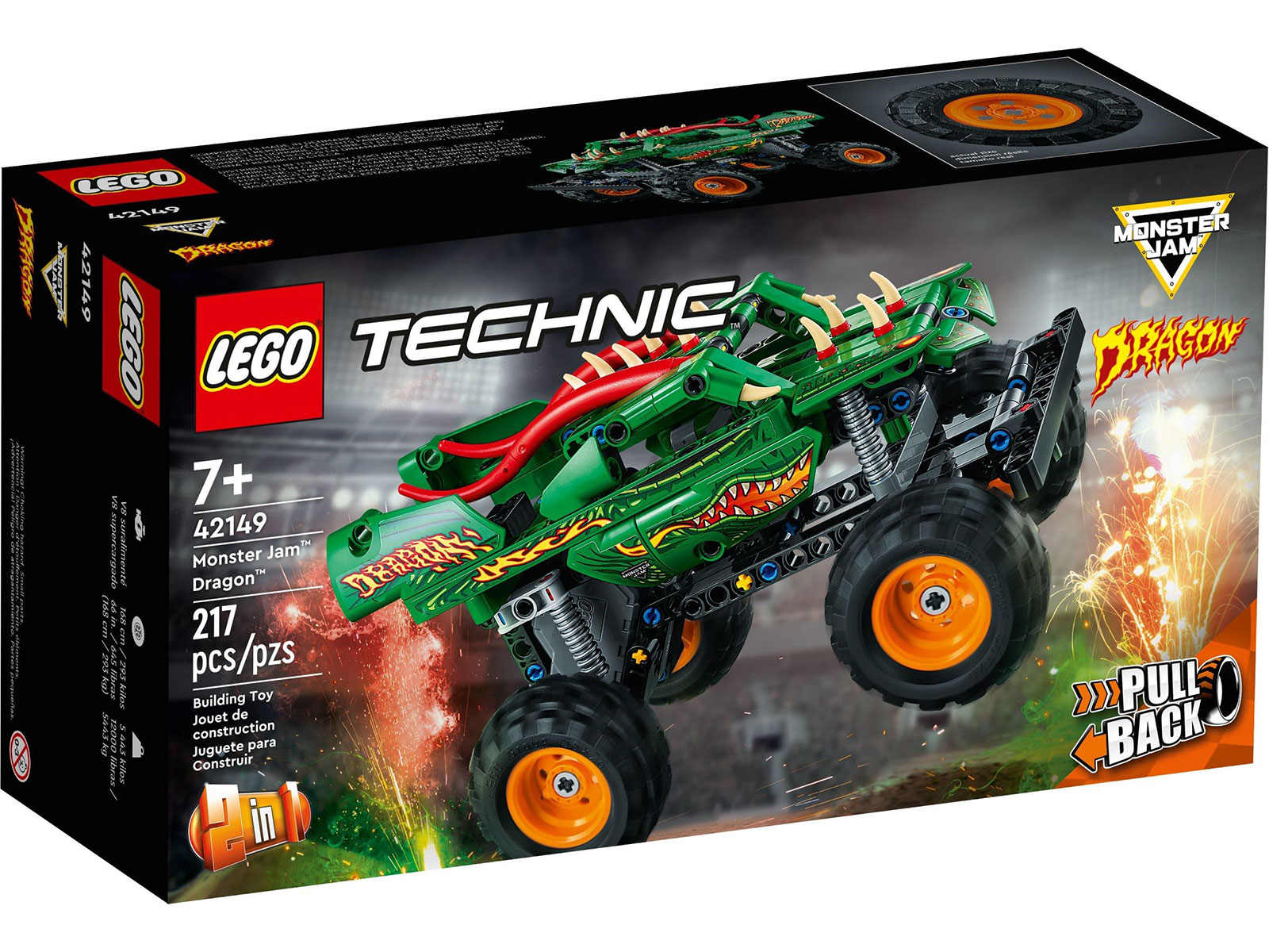 LEGO® Technic 42149 - Monster Jam™ Dragon™ LEGO® Technic 42149 - Monster Jam™ Dragon™