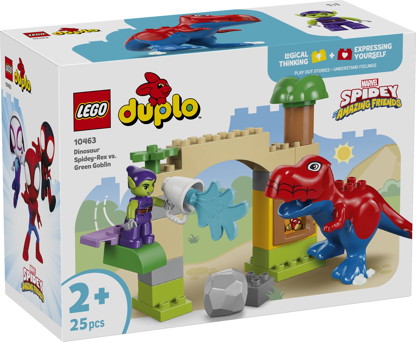 LEGO® DUPLO® Marvel 10463 - Spidey-Rex vs. Green Goblin