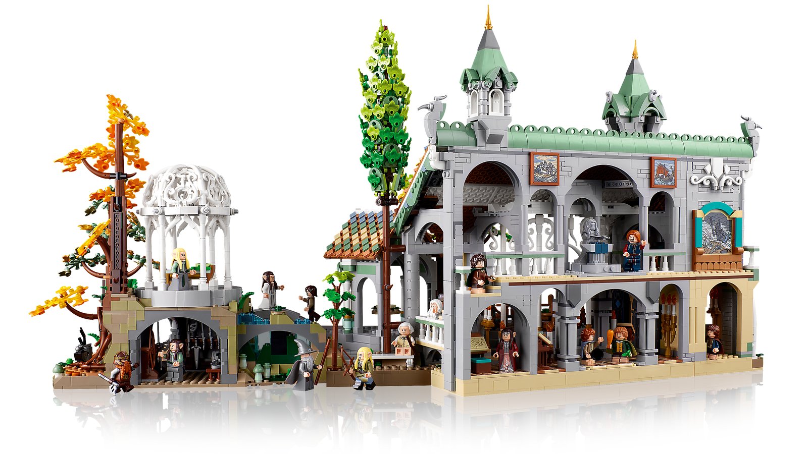 LEGO 10316 LEGO® Icons 10316 - Herr der Ringe - Bruchtal – Detailansicht 3