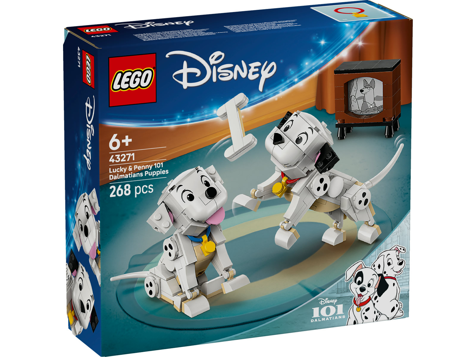 LEGO® Disney Classic 43271 - Die Welpen Lucky und Penny aus 101 Dalmatiner