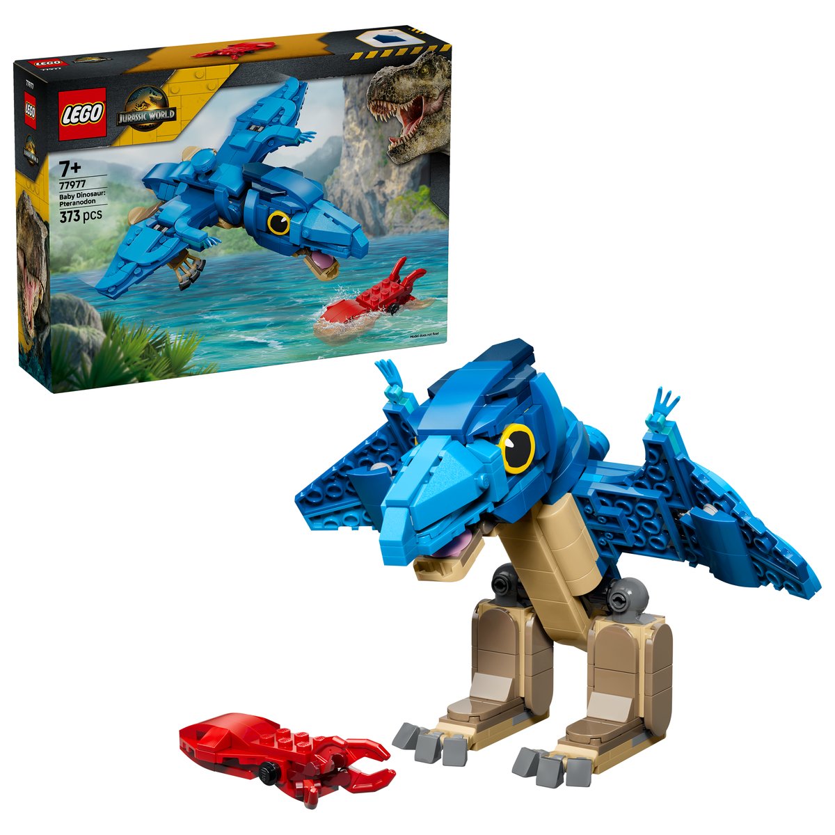 LEGO 77977 LEGO® Jurassic World 77977 - Baby-Dinosaurier: Pteranodon – Box & Produkt