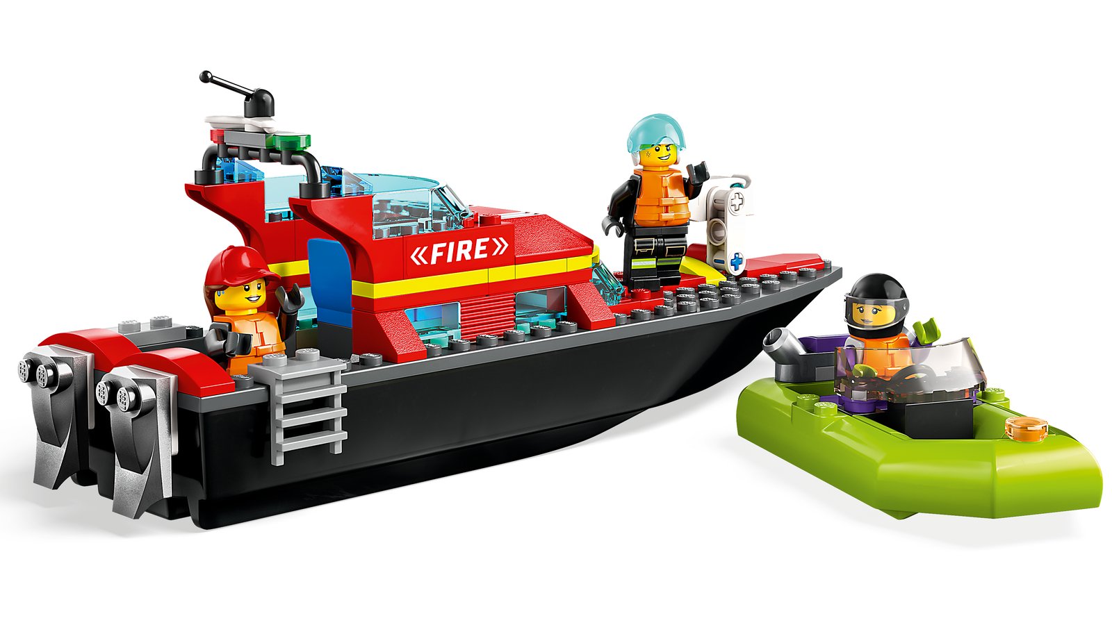 LEGO 60373 LEGO® City 60373 - Feuerwehrboot – Detailansicht 2