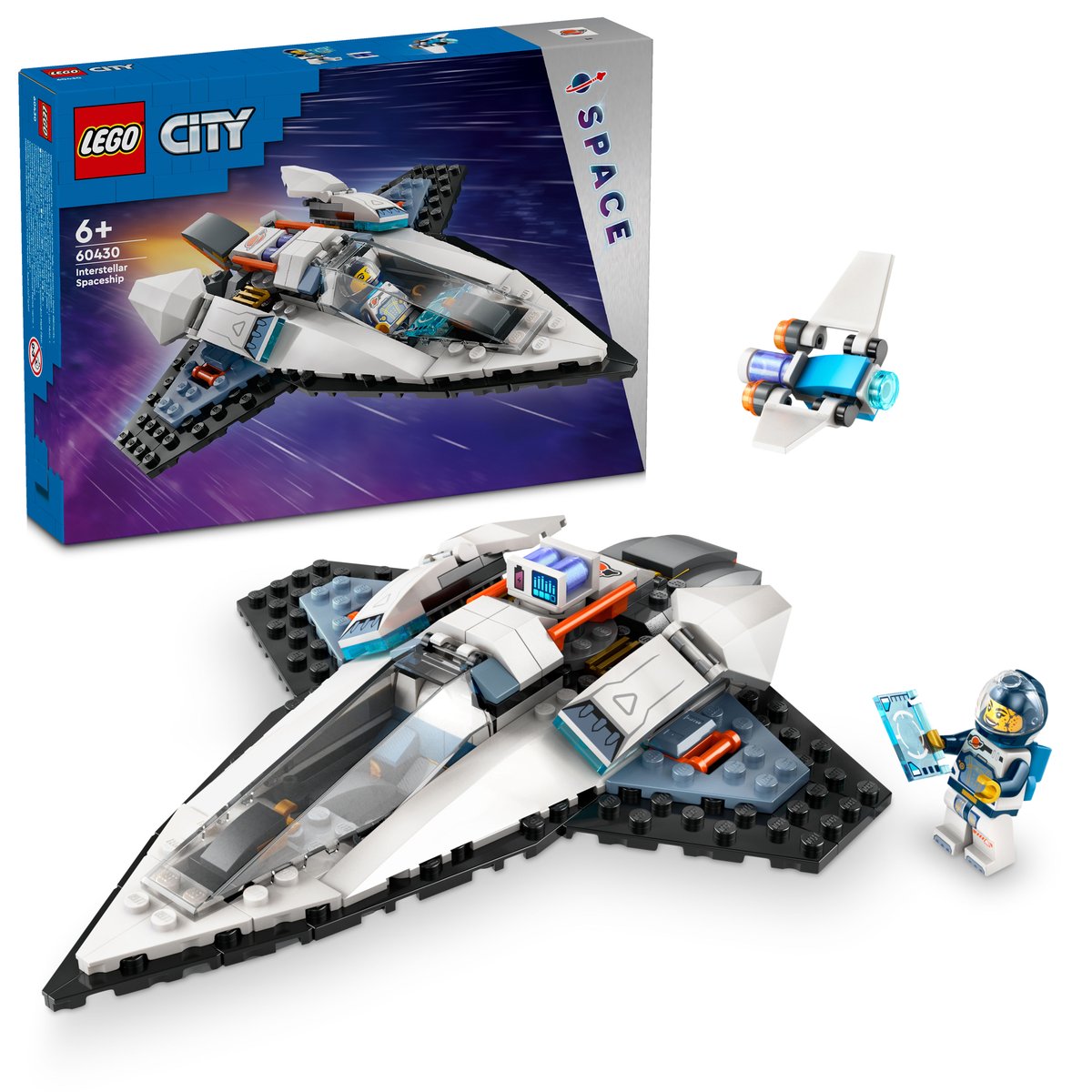 LEGO 60430 LEGO® City 60430 - Raumschiff – Box & Produkt