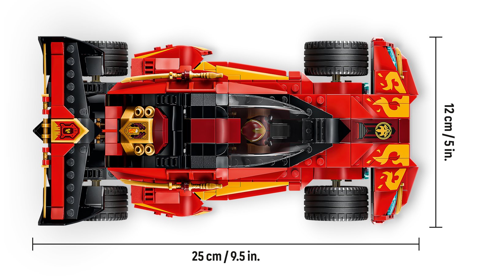 LEGO 71867 LEGO® NINJAGO® 71867 - 15-jähriges Jubiläum: X-1 Ninja Supercar – Detailansicht 6