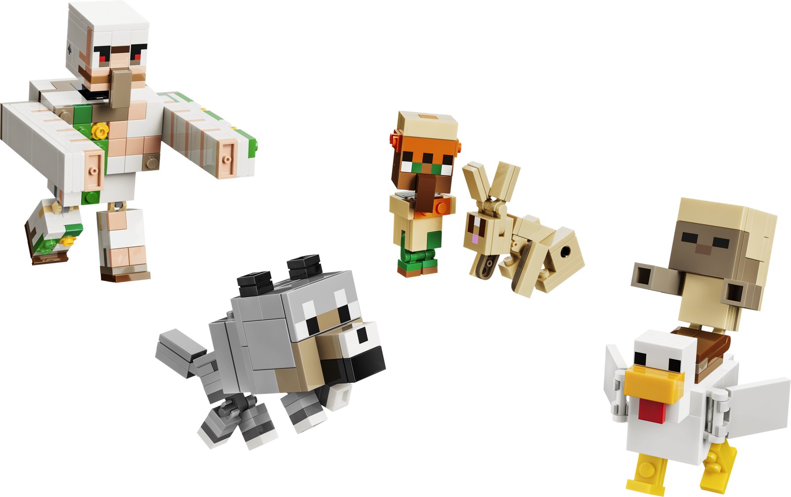 LEGO 21592 LEGO® Minecraft® 21592 - Angriff des Hühnerreiters in der Wüste – Produktfoto