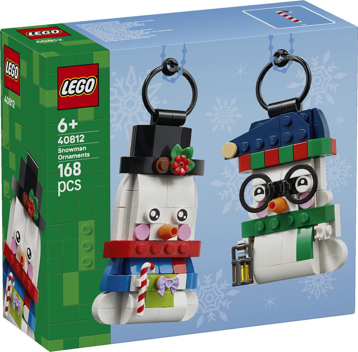 LEGO 40812 LEGO® LEGO Iconic 40812 - Deko-Schneemänner – Verpackung vorne