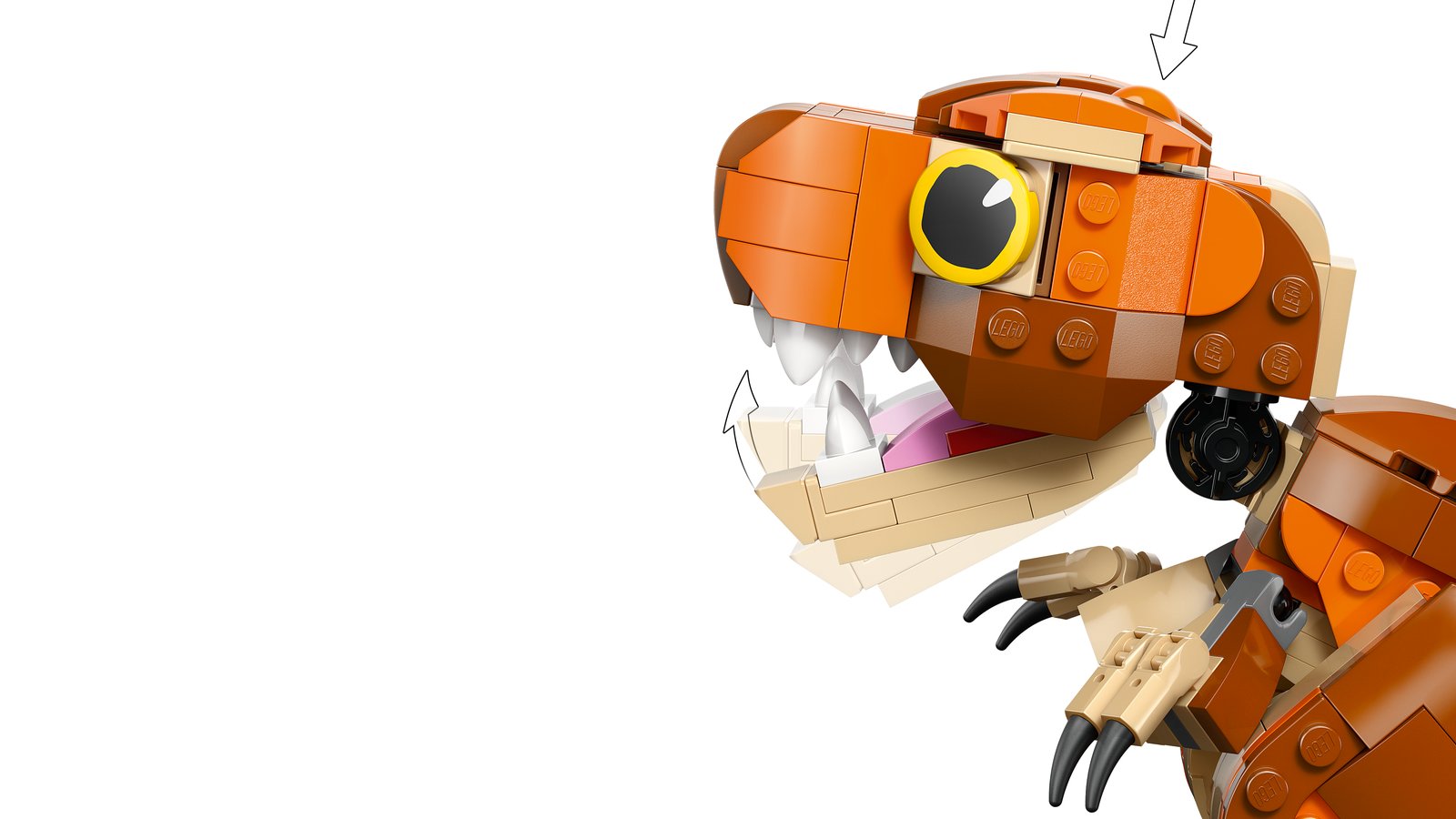 LEGO 76967 LEGO® Jurassic World 76967 - Little Eatie: T.Rex – Detailansicht 3