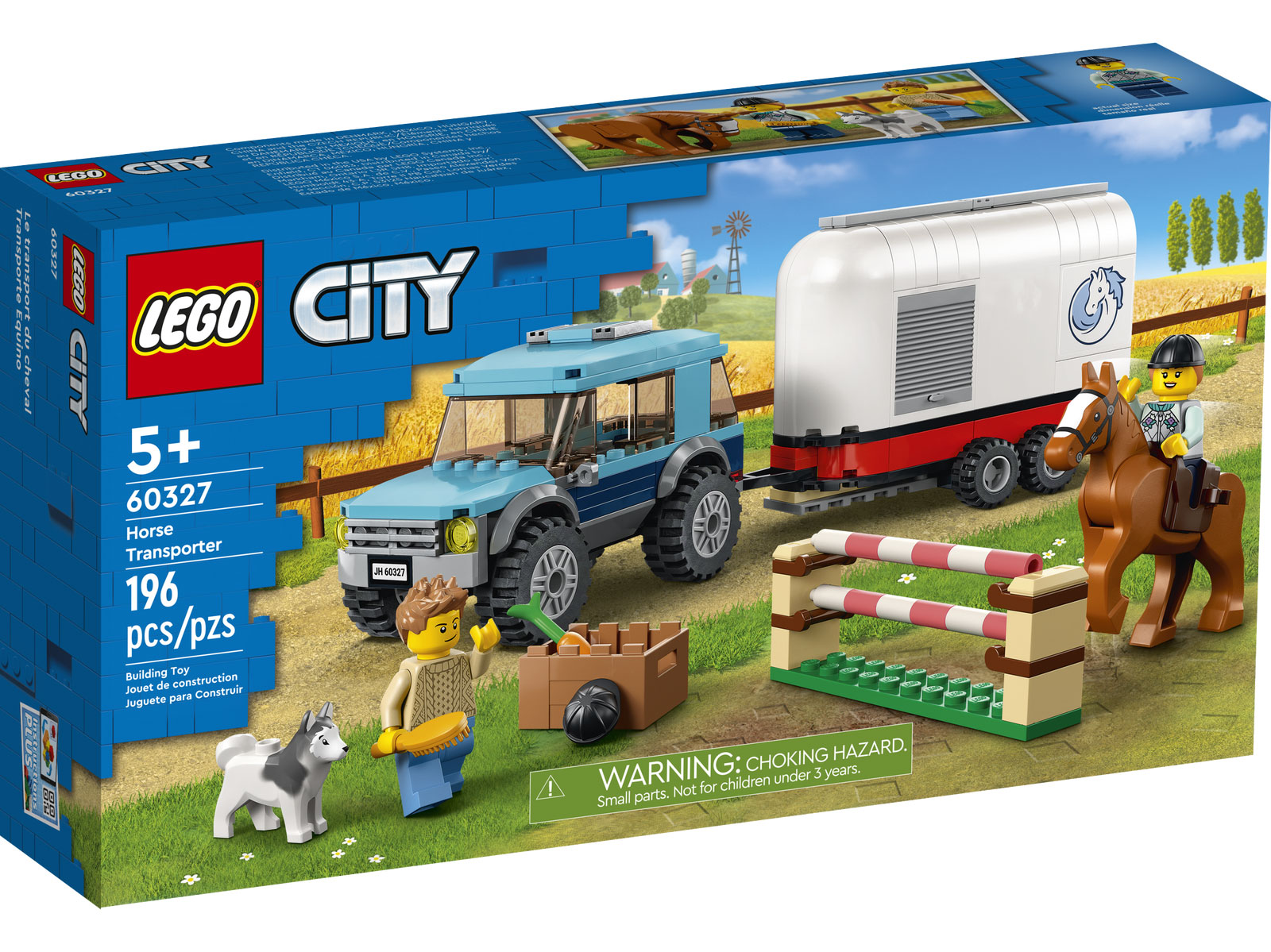 LEGO® City 60327 - SUV mit Pferdeanhänger - Box Front