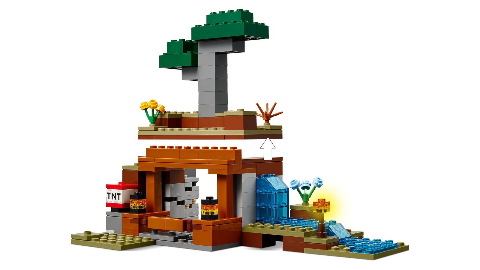 LEGO 21269 LEGO® Minecraft 21269 - Die Expedition zur Gürteltiermine – Detailansicht 3
