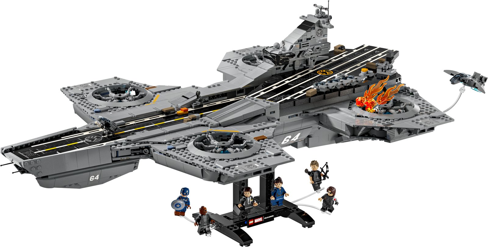 LEGO 76354 LEGO® ǀ Marvel 76354 - S.H.I.E.L.D.-Helicarrier – Produktfoto