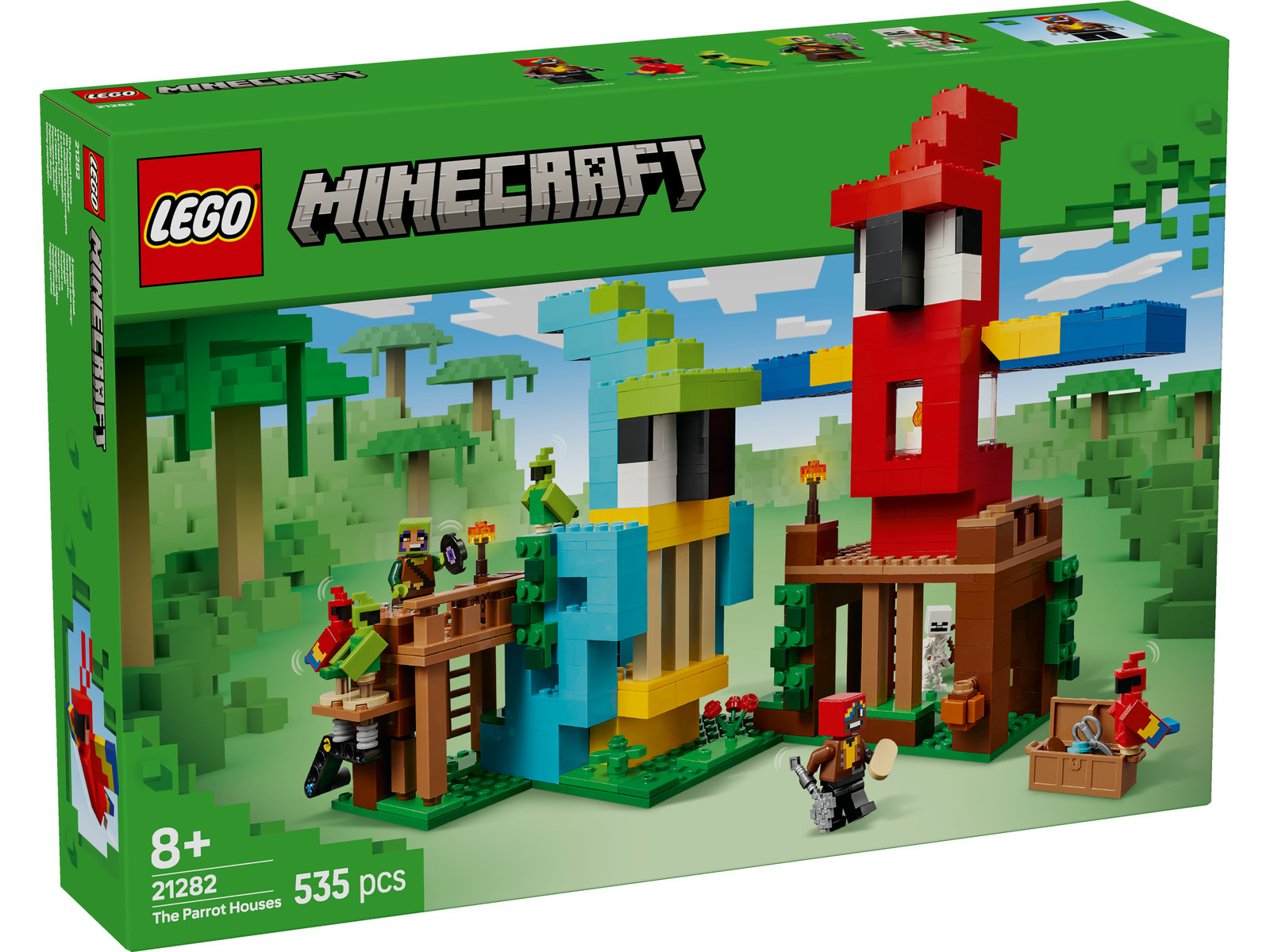 LEGO® Minecraft 21282 - Die Papageienhäuser LEGO® Minecraft 21282 - Die Papageienhäuser