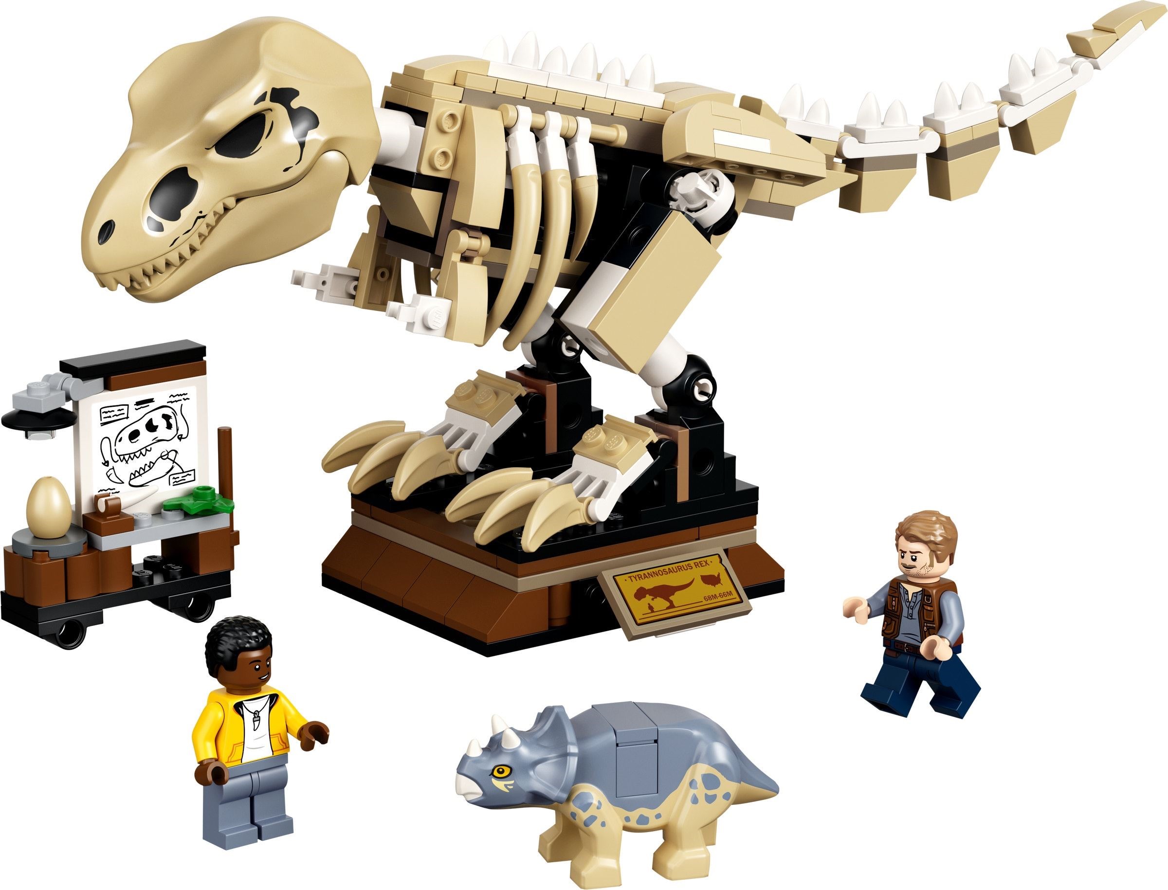 LEGO® Jurassic World 76940 - T. Rex-Skelett in der Fossilienausstellung