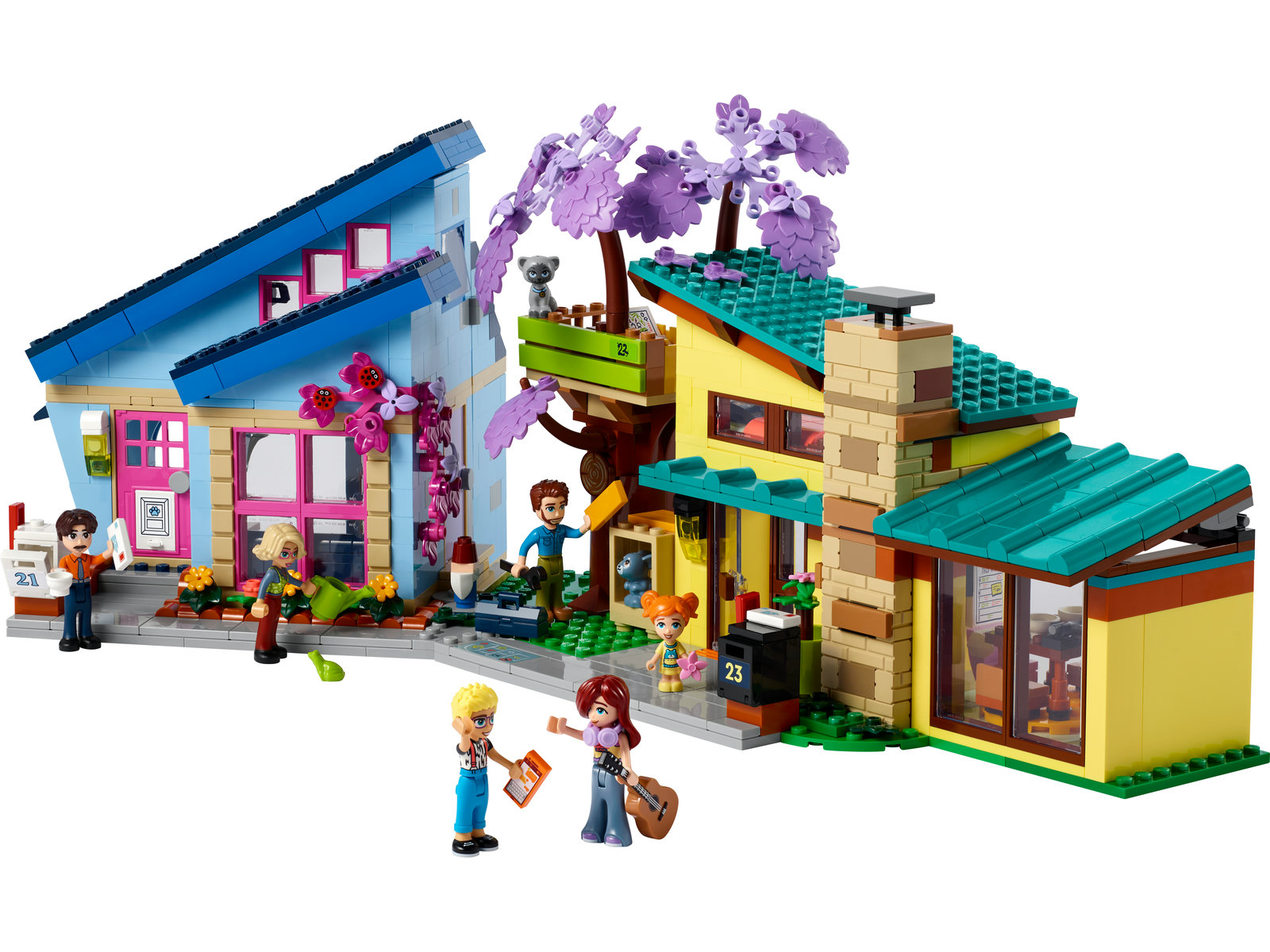 LEGO® Friends 42620 - Ollys und Paisleys Familien Haus