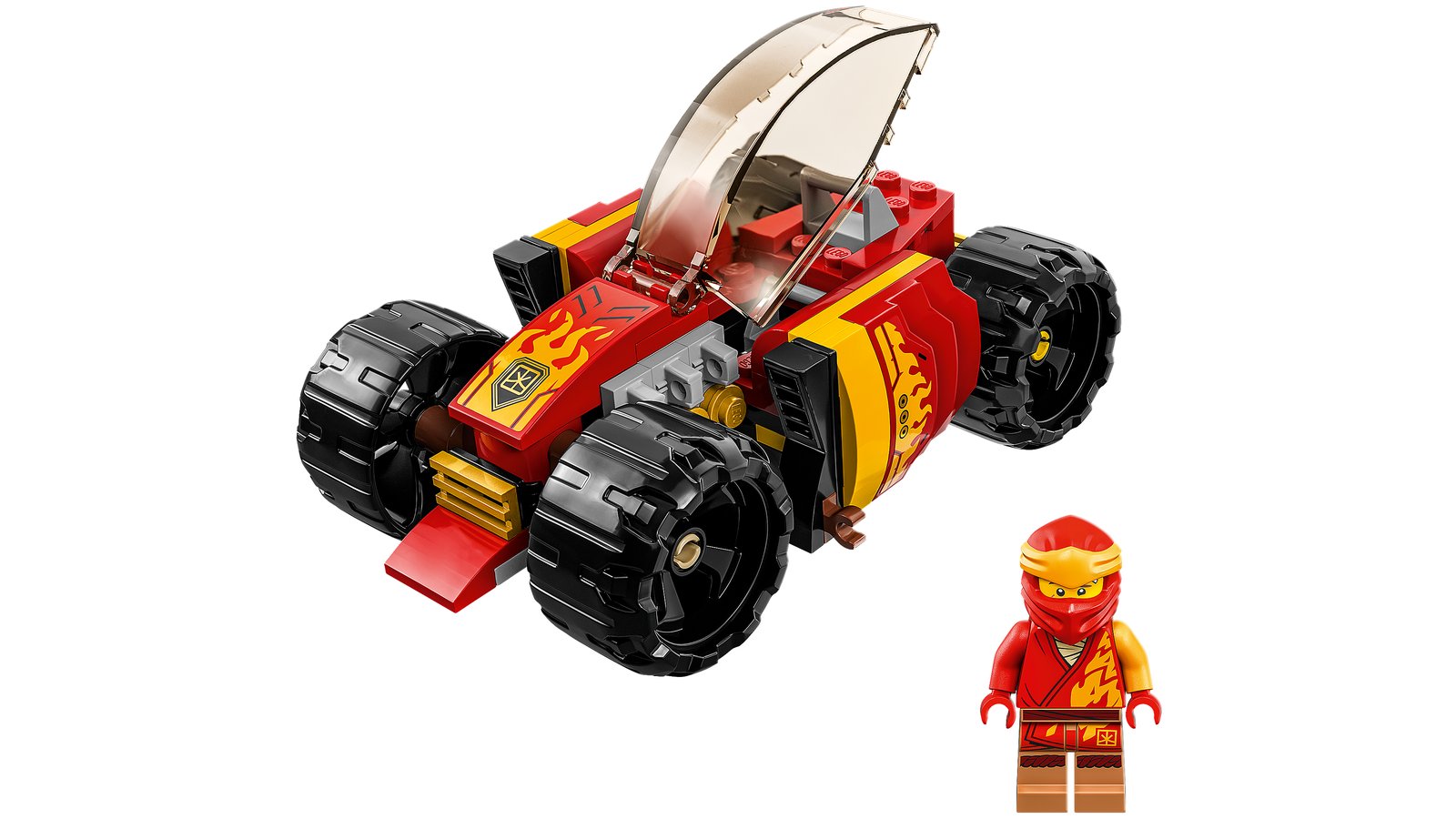 LEGO 71780 LEGO® NINJAGO® 71780 - Kais Ninja-Rennwagen EVO – Detailansicht 1