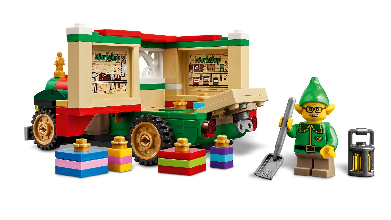 LEGO 40746 LEGO® Iconic 40746 - Lieferwagen des Weihnachtsmanns – Detailansicht 1