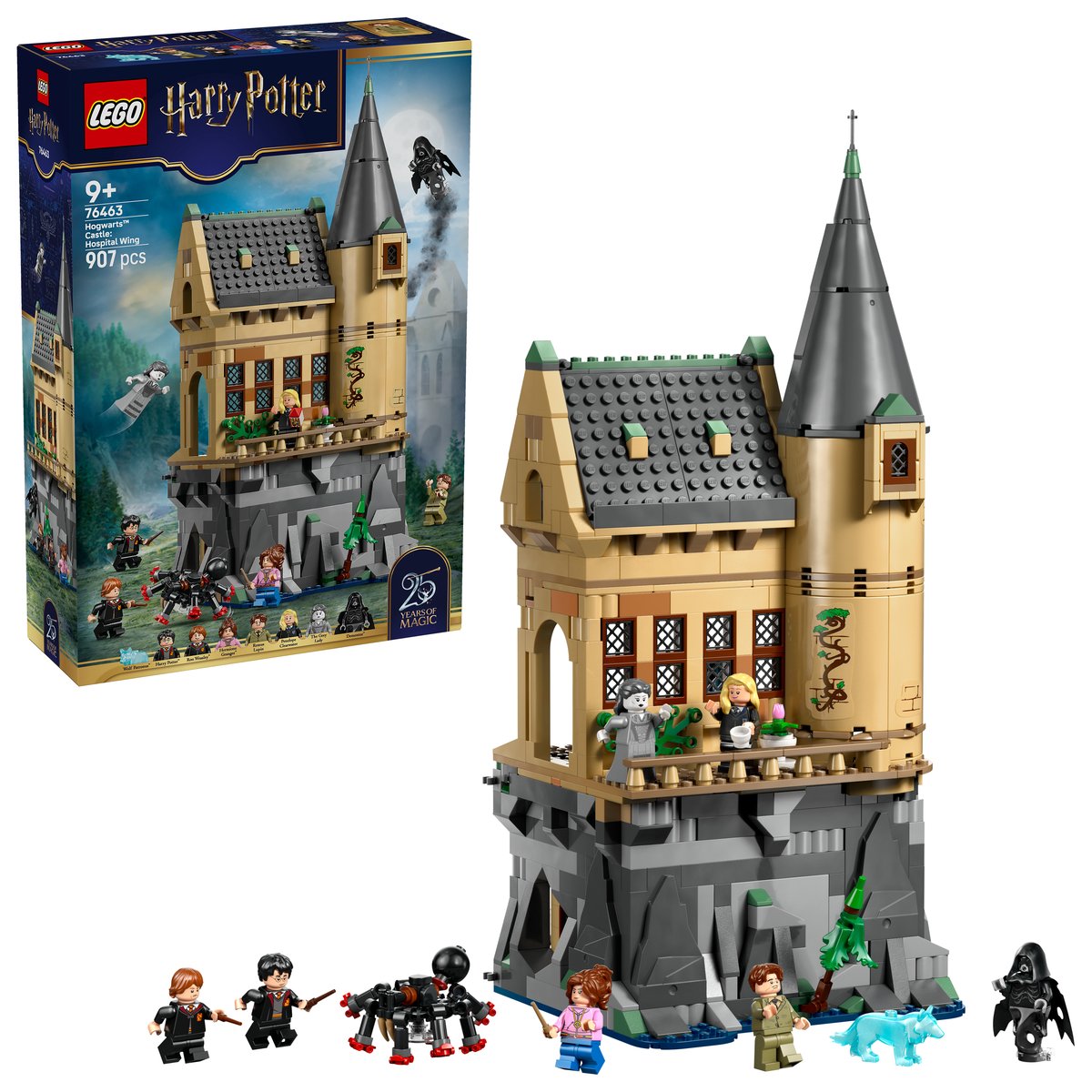 LEGO 76463 LEGO® Harry Potter™ 76463: Schloss Hogwarts™: Krankenflügel – Box & Produkt