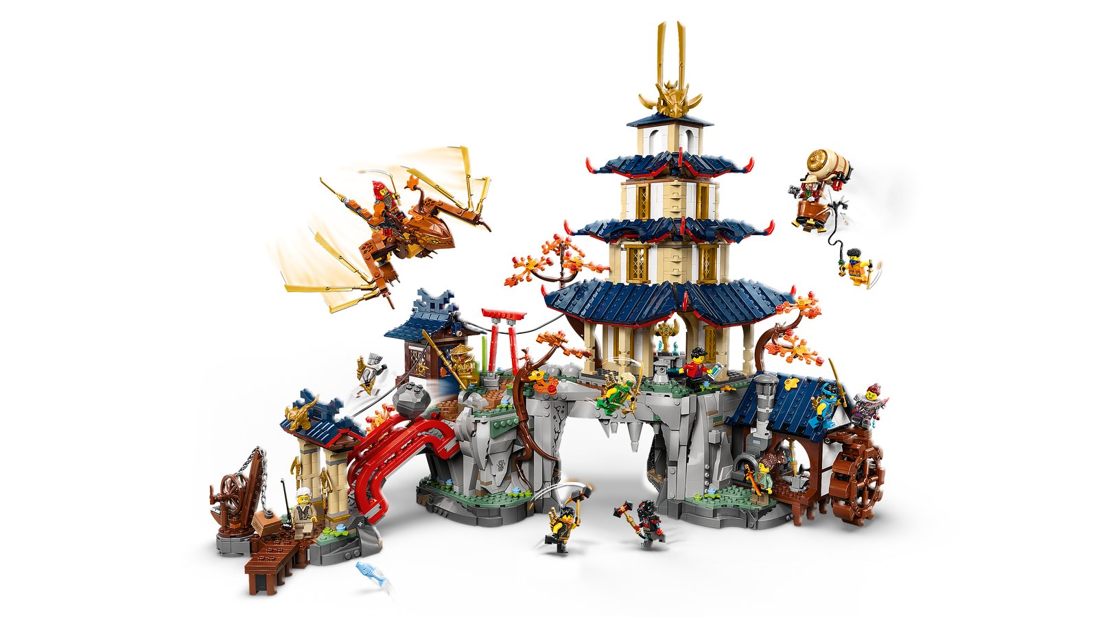 LEGO 71814 LEGO® NINJAGO® 71814 - Turnier-Tempelstadt – Primäres Produktbild