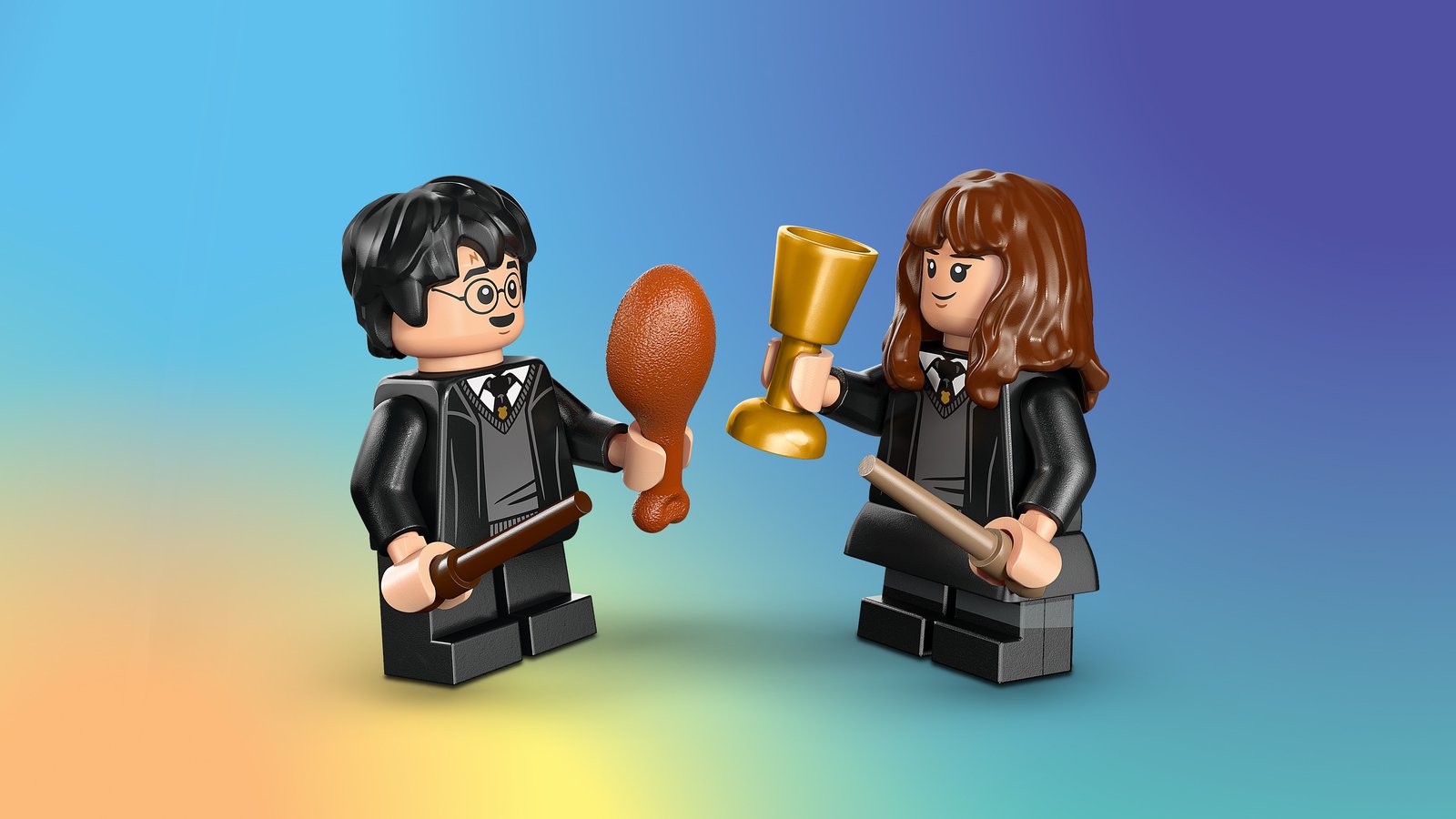 LEGO 76460 LEGO® Harry Potter™ 76460: Schloss Hogwarts™: Auswahlzeremonie mit dem Sprechenden Hut – Detailansicht 4