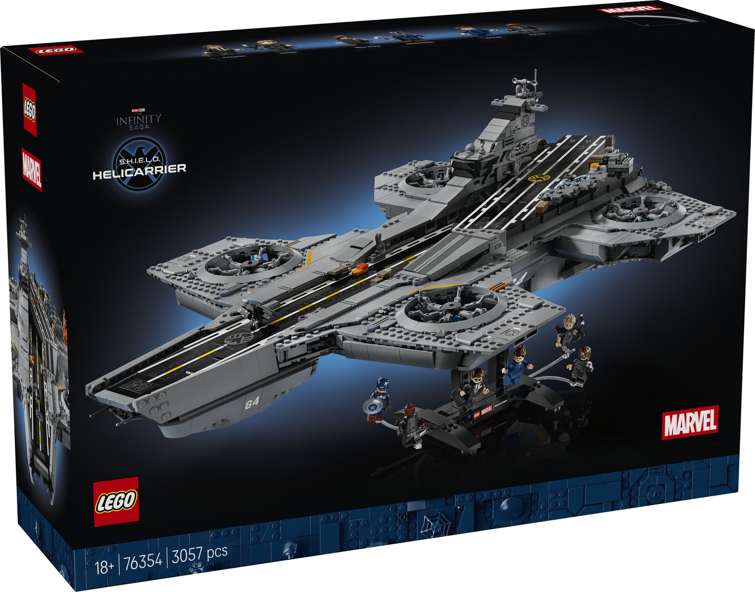 LEGO 76354 LEGO® ǀ Marvel 76354 - S.H.I.E.L.D.-Helicarrier – Verpackung vorne