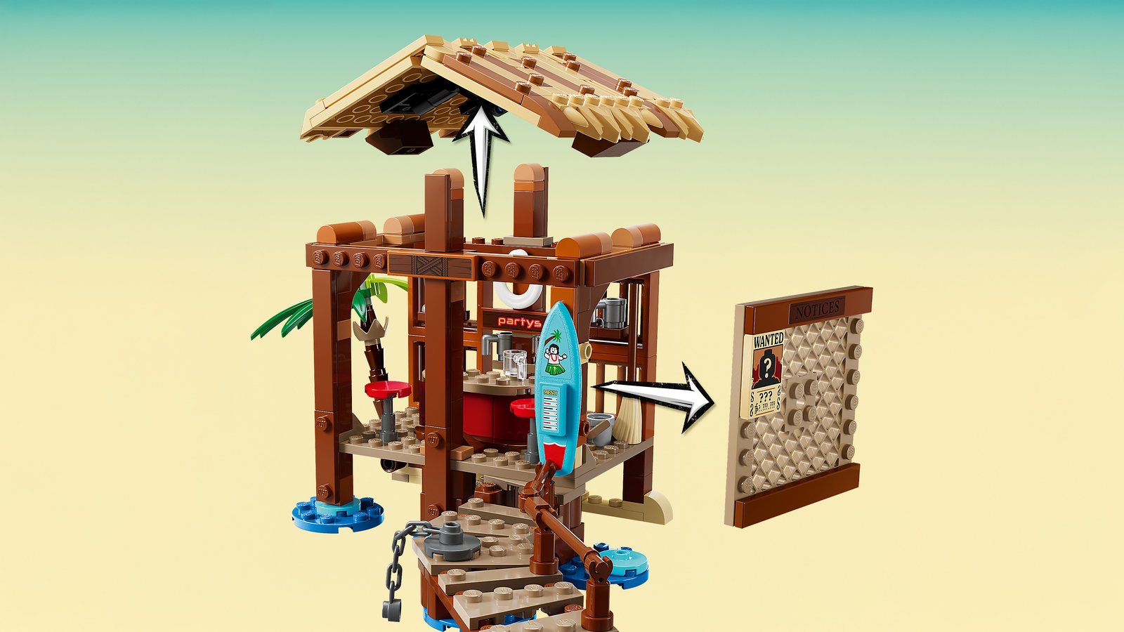 LEGO 75636 LEGO® ONE PIECE 75636 - Hütte im Windmühlendorf – Detailansicht 2