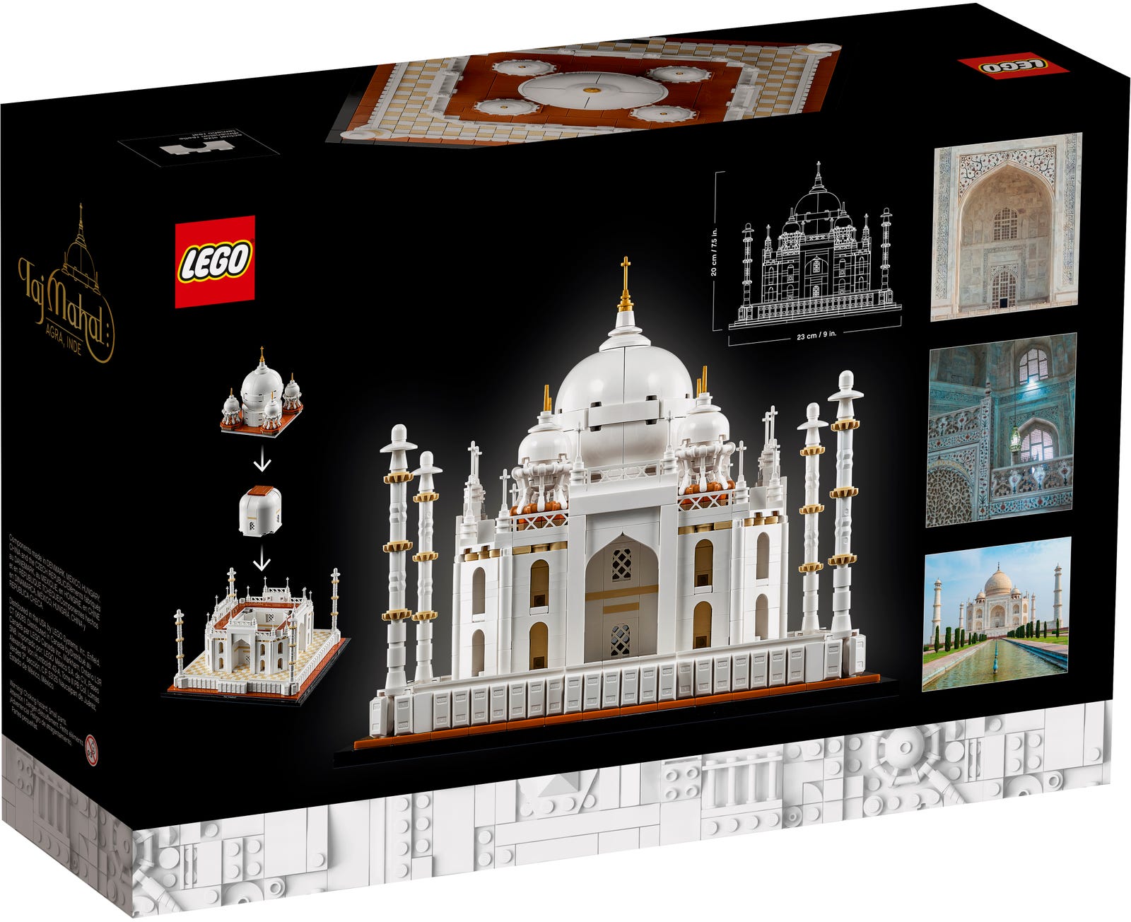 LEGO® Architecture 21056 - Taj Mahal - Box back