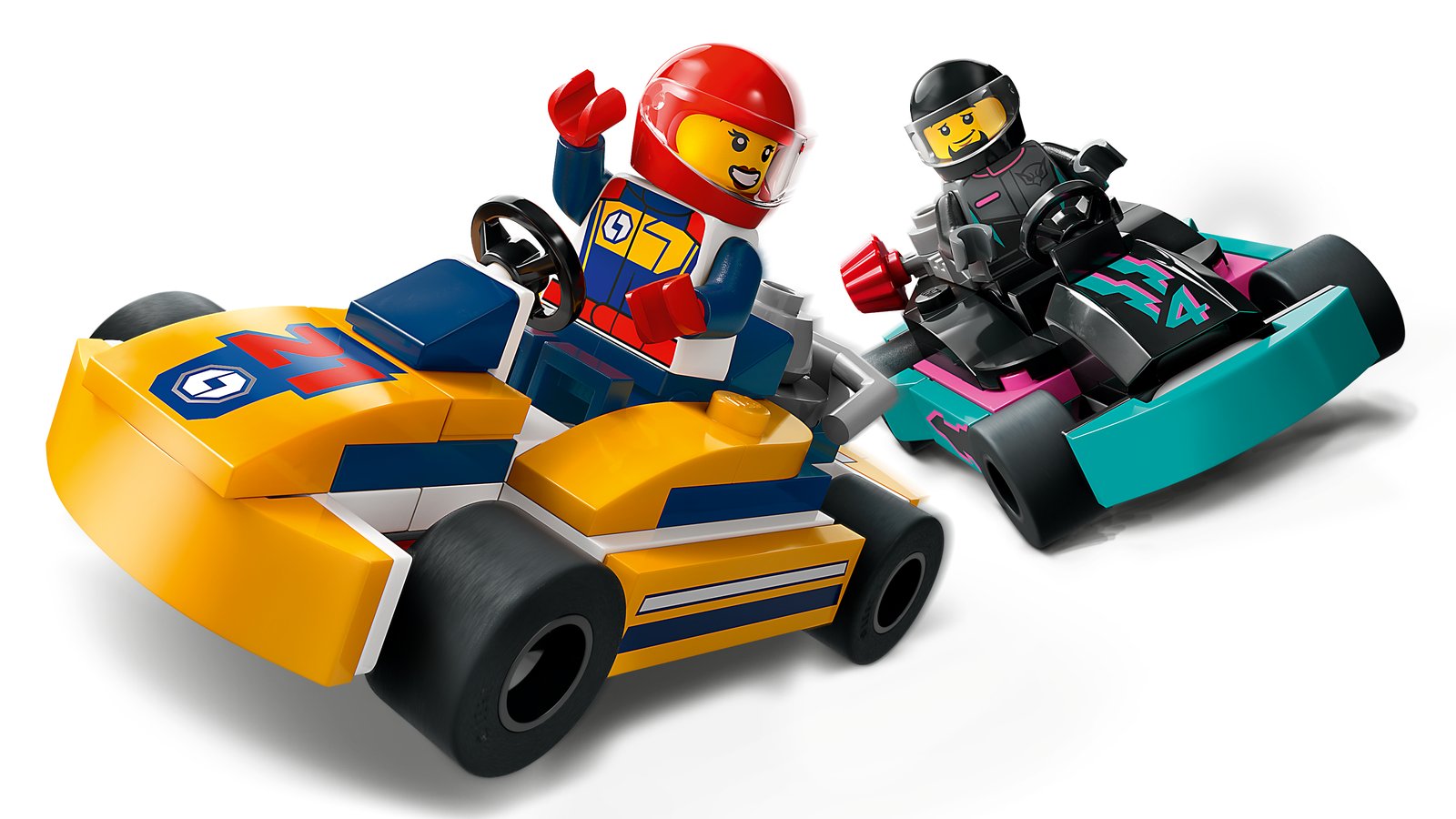LEGO 60400 LEGO® City 60400 - Go-Karts mit Rennfahrern – Primaeres Produktbild