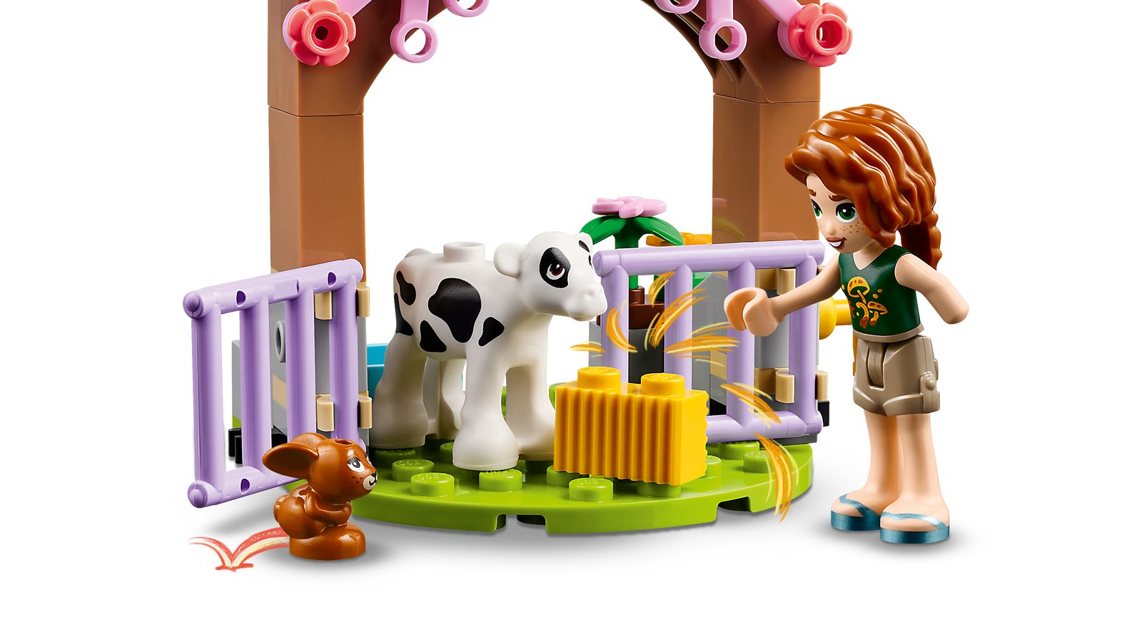 LEGO 42607 LEGO® Friends 42607 - Autumns Kälbchenstall – Detailansicht 5
