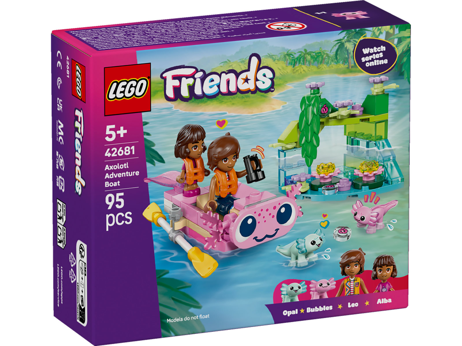 LEGO® Friends 42681 - Axolotl-Abenteuerboot