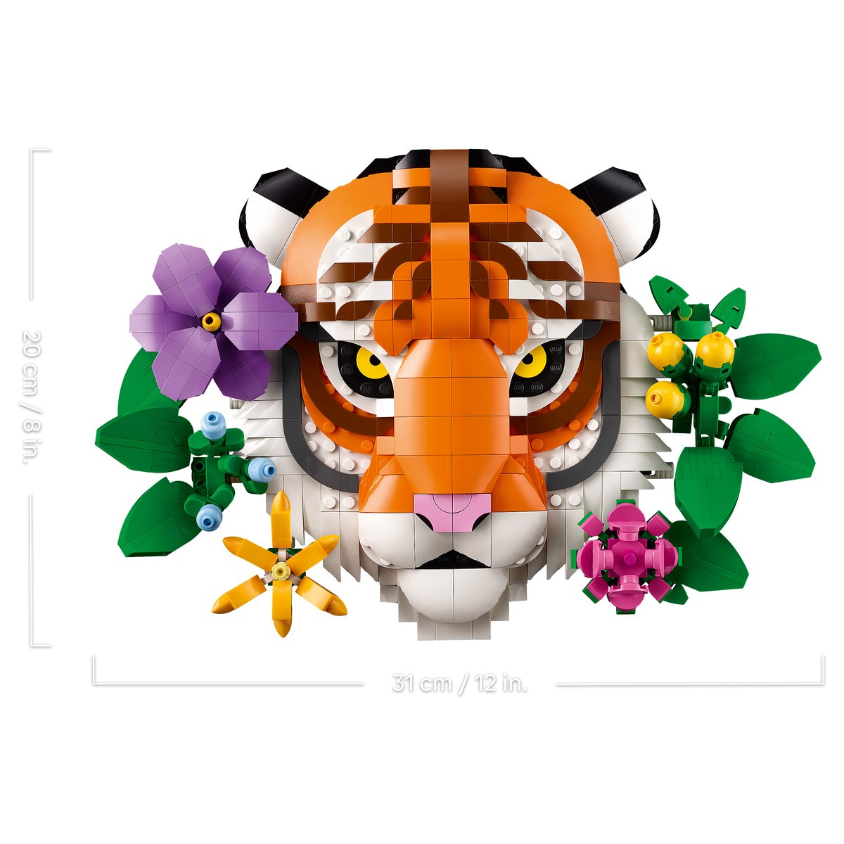 LEGO 31217 LEGO® ART 31217 - Fauna Collection - Tiger – Detailansicht 2