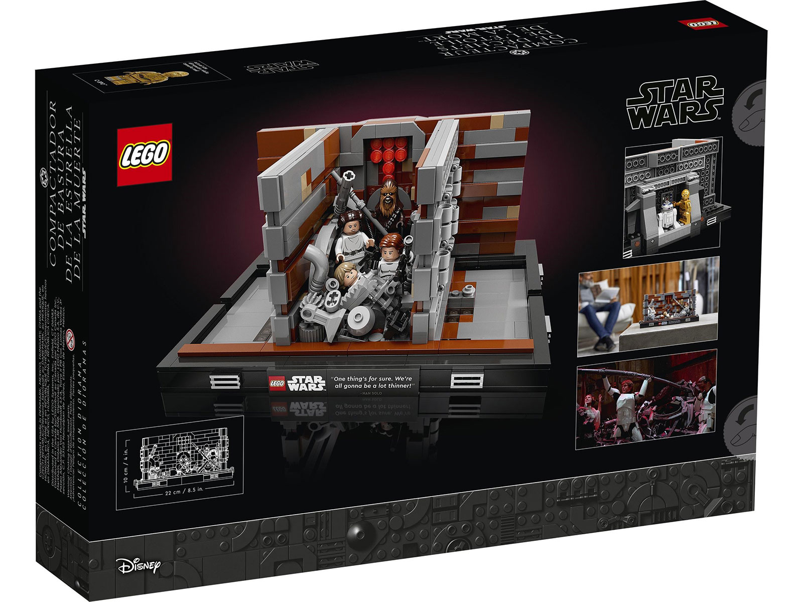 LEGO® Star Wars™ 75339 - Müllpresse im Todesstern™ – Diorama