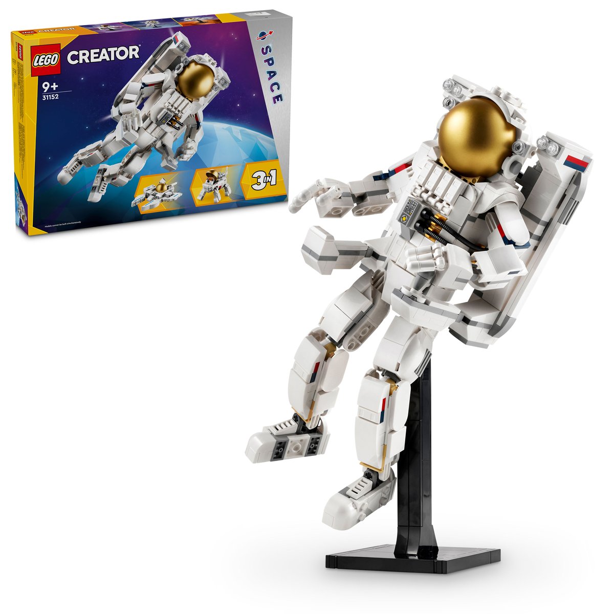 LEGO 31152 LEGO® Creator 31152 - Astronaut im Weltraum – Box & Produkt