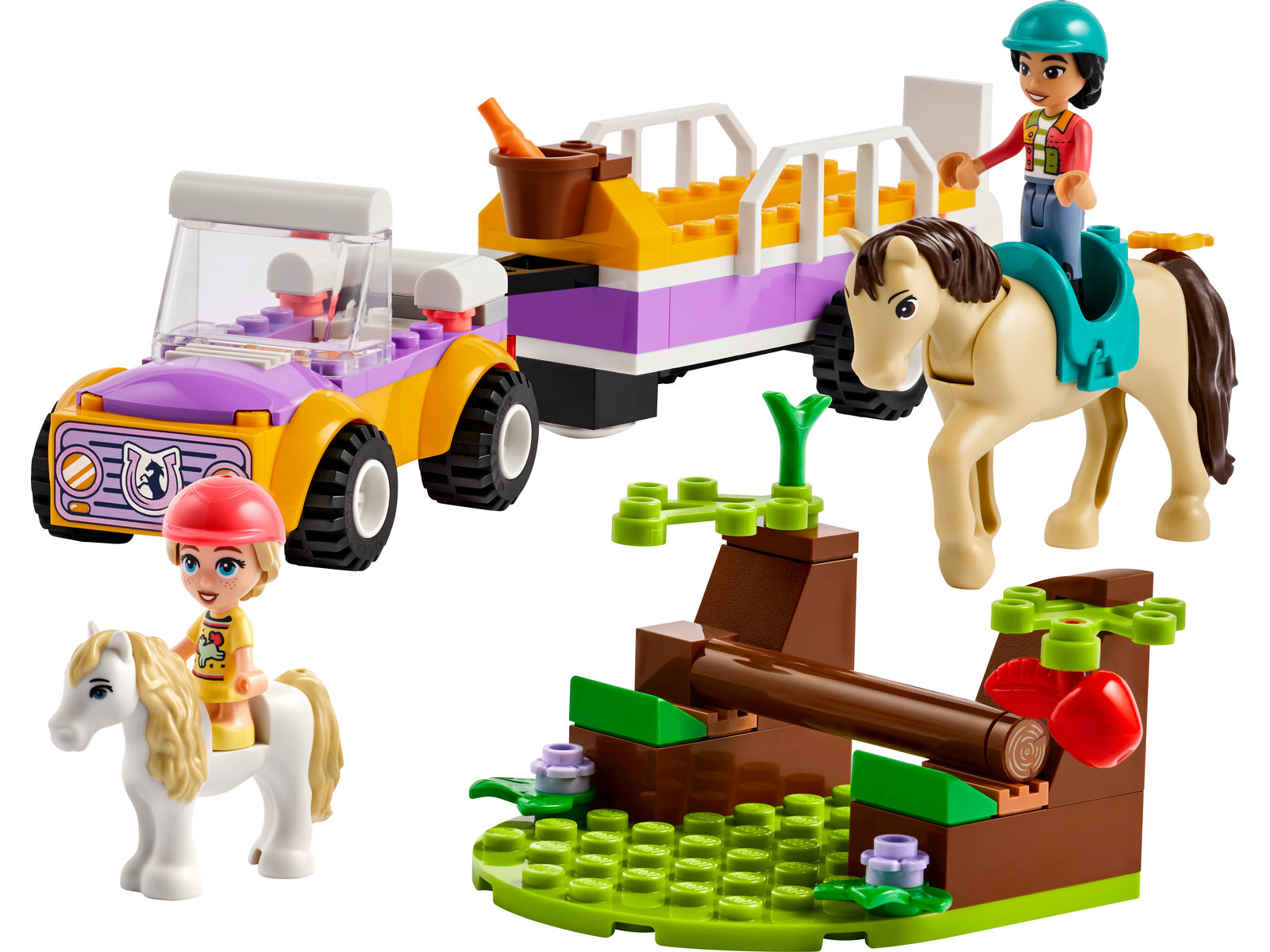 LEGO® Friends 42634 - Pferde- und Pony-Anhänger