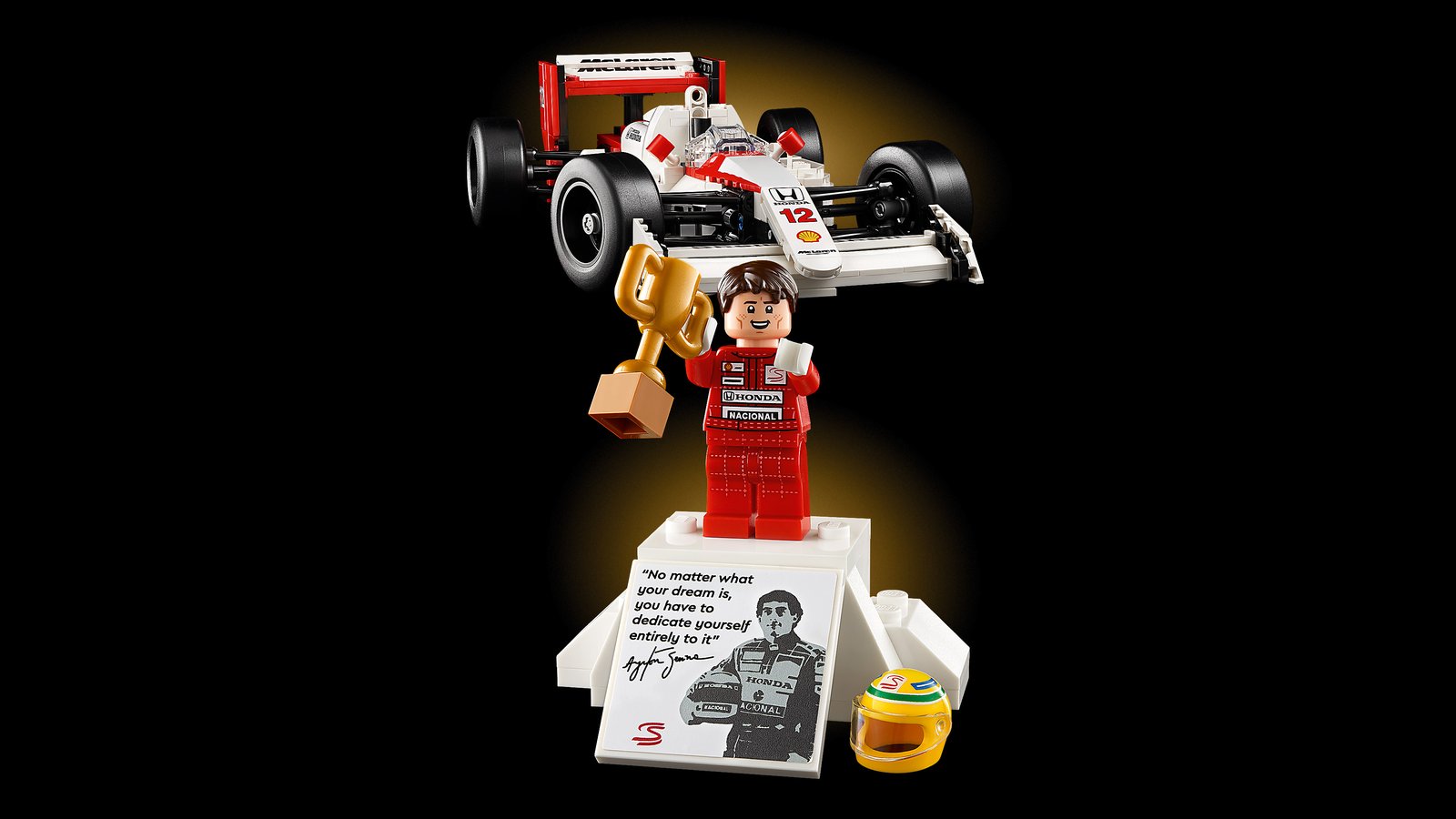 LEGO 10330 LEGO® Icons 10330 - McLaren MP4/4 & Ayrton Senna – Detailansicht 1