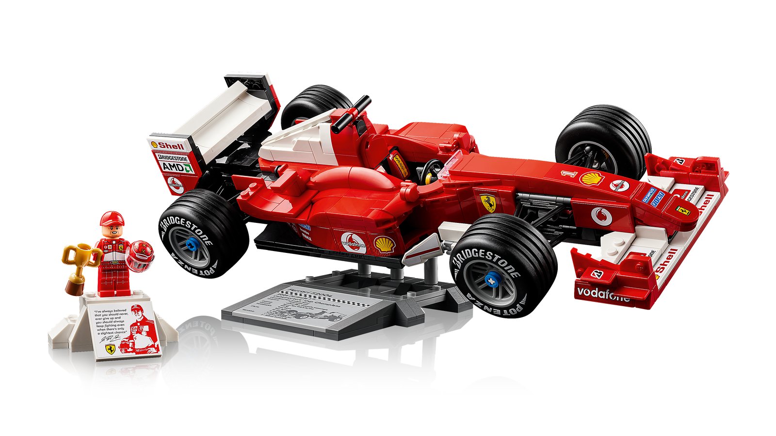 LEGO 11375 LEGO® Icons 11375 - Ferrari F2004 und Michael Schumacher – Detailansicht 3