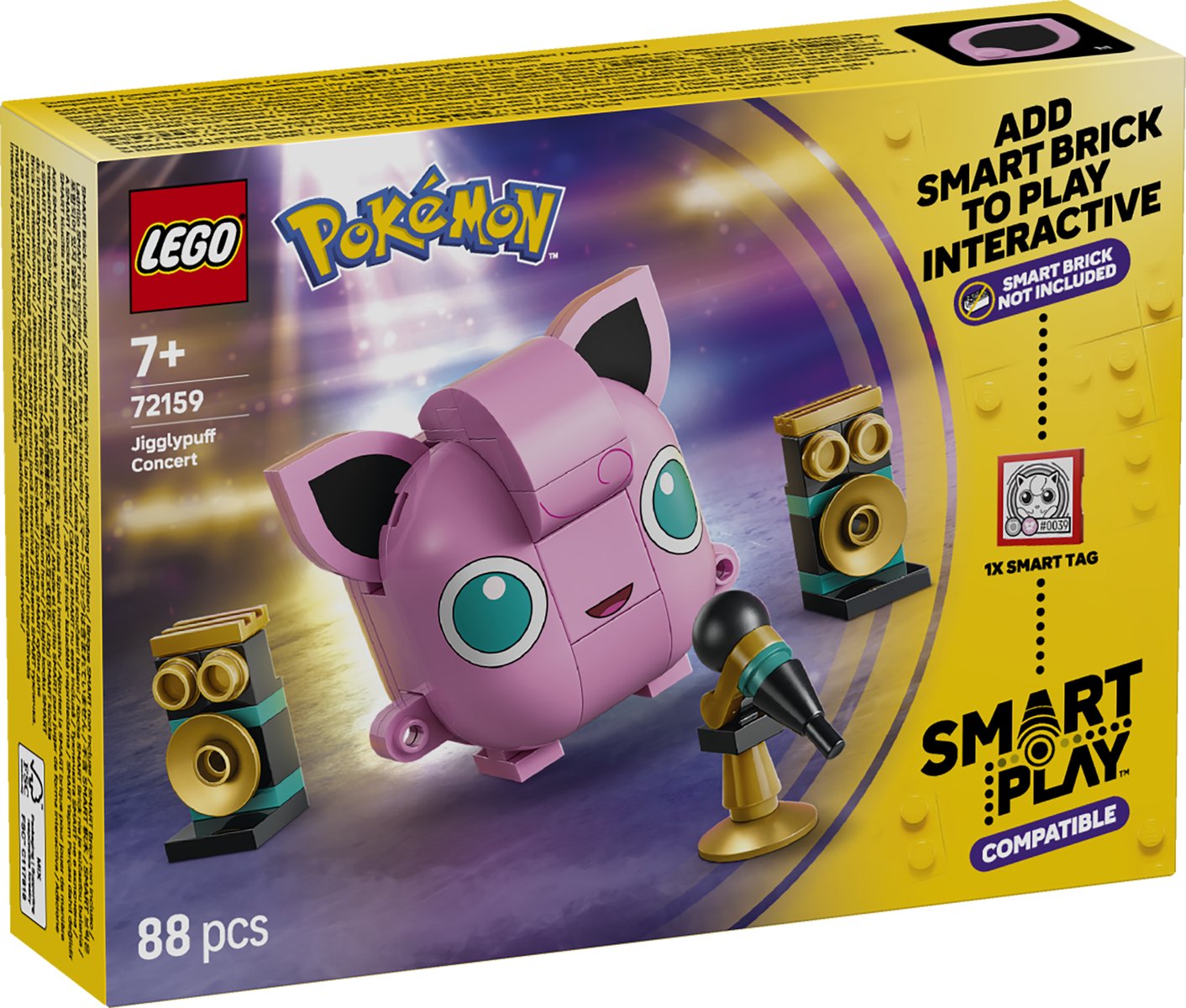 LEGO 72159 LEGO® Pokémon™ 72159 - SMART Play™: Pummeluff-Konzert – Verpackung vorne