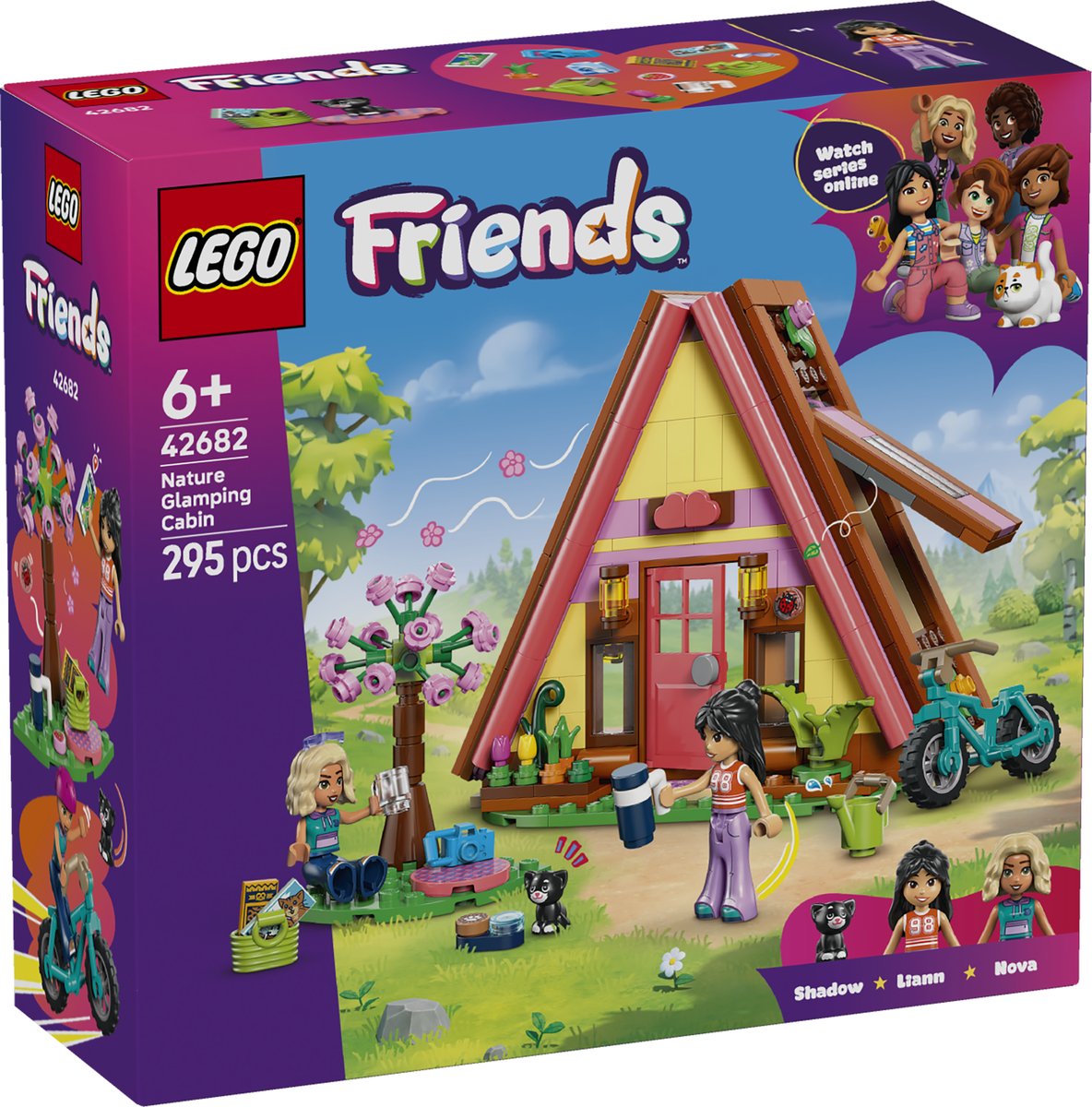 LEGO 42682 LEGO® Friends – 42682 - Glampinghütte in freier Natur – Verpackung vorne