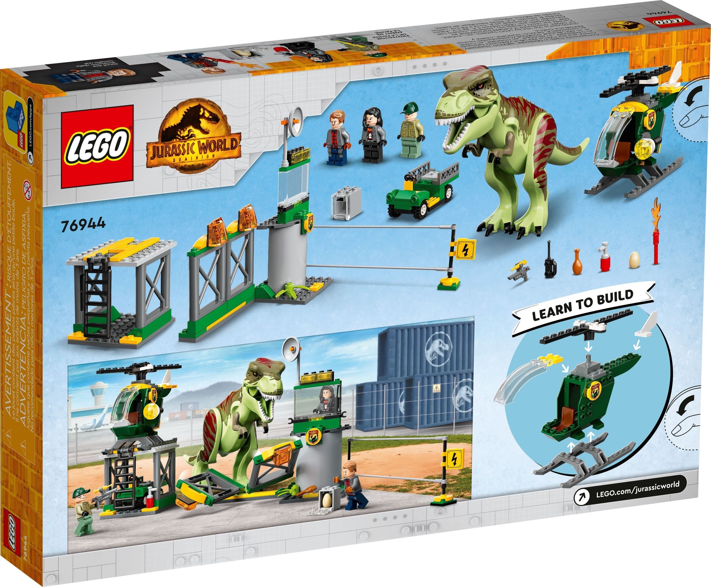 LEGO® Jurassic World 76944 - T. Rex Ausbruch
