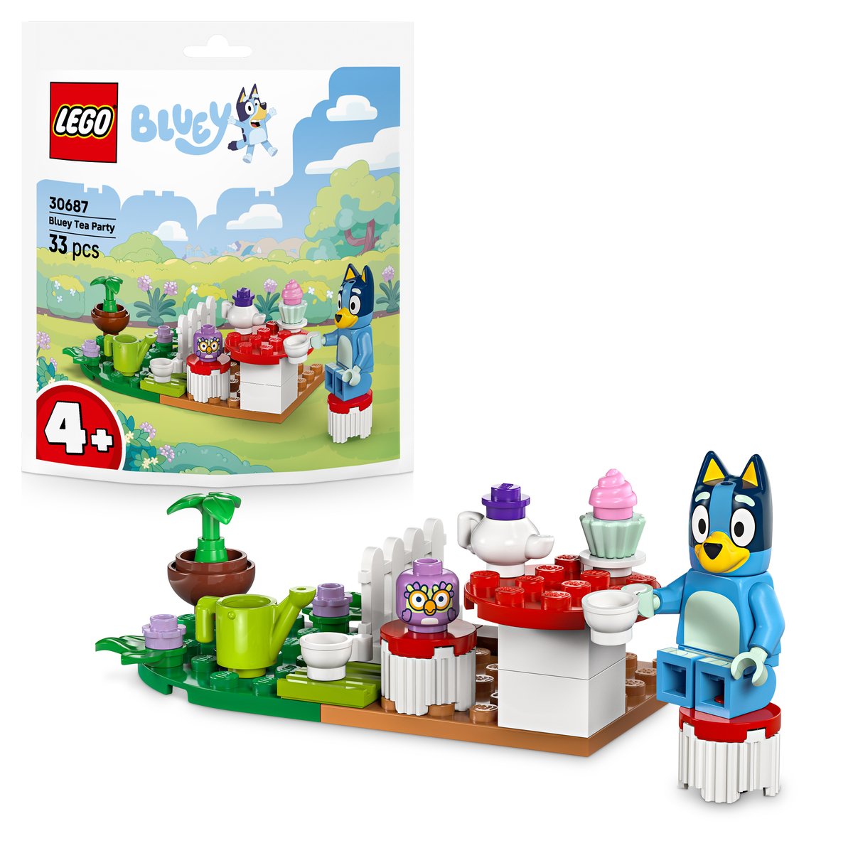 LEGO 30687 LEGO® Bluey 30687 - Blueys Teeparty – Box & Produkt